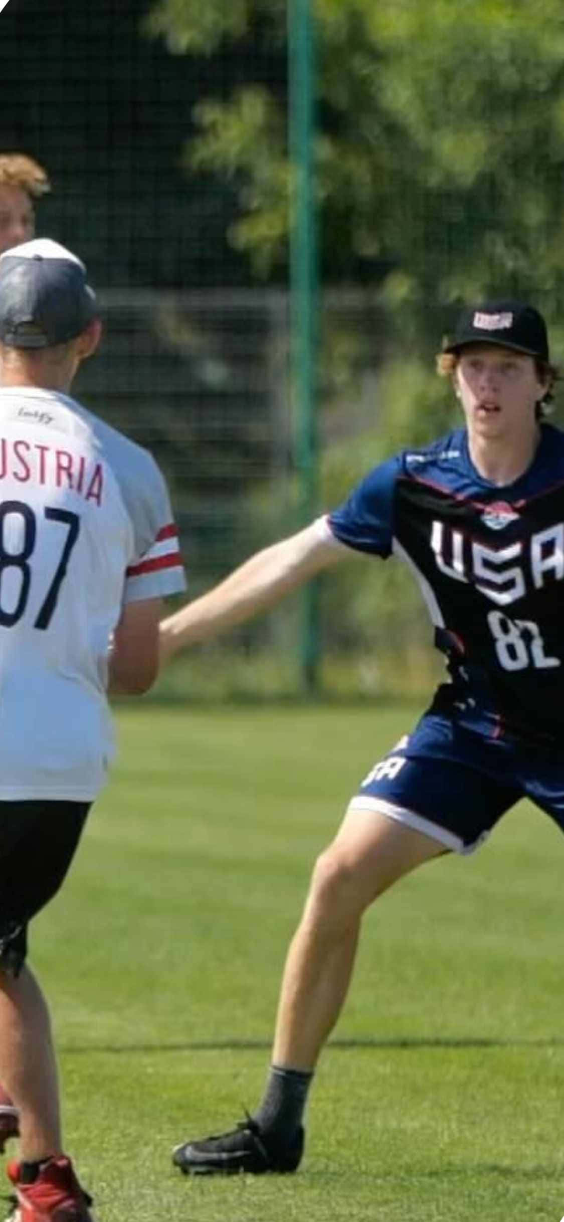 iPhone X Ultimate Frisbee Yolu Kapatma Arka Planı Duvar Kağıdı