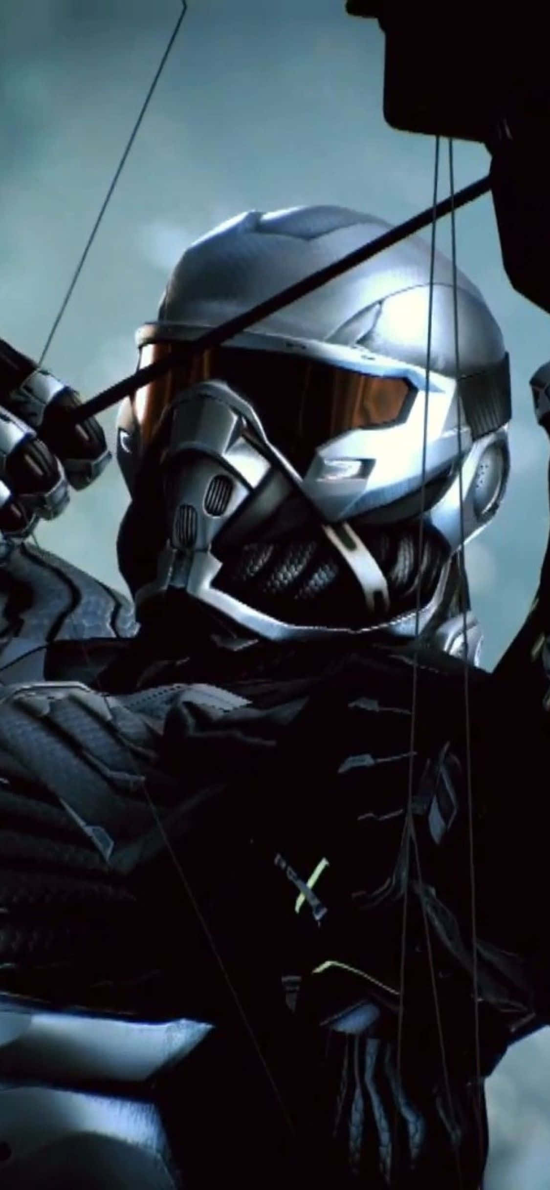 iPhone X ve Crysis 3 ile Savaşı Kazanın Duvar Kağıdı