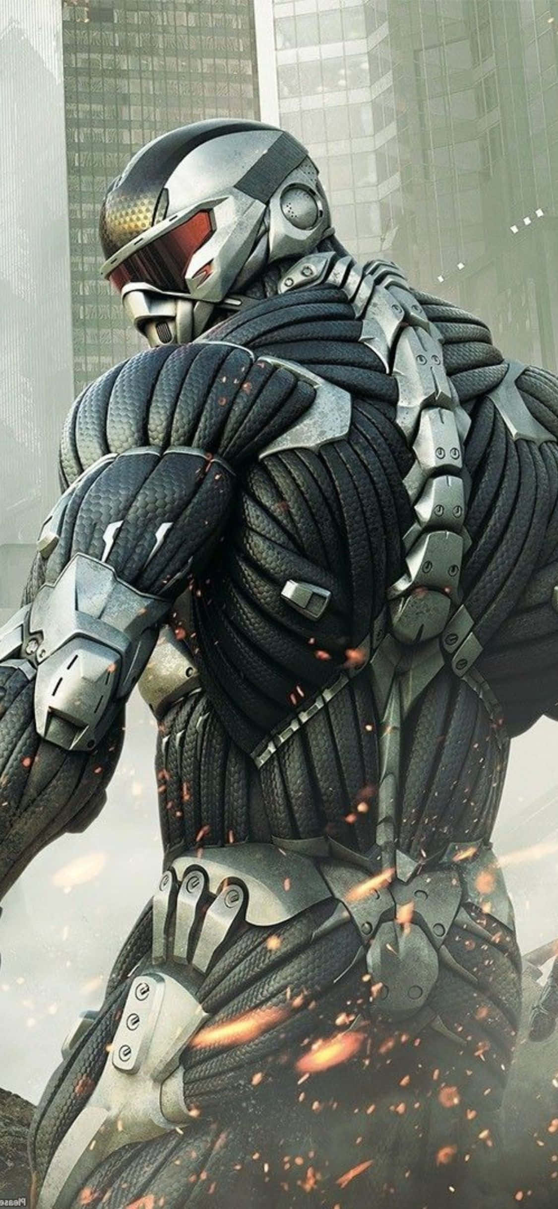 iPhone X ve Crysis 3 ile Uzaylı Dünyalarını Keşfetmek Duvar Kağıdı