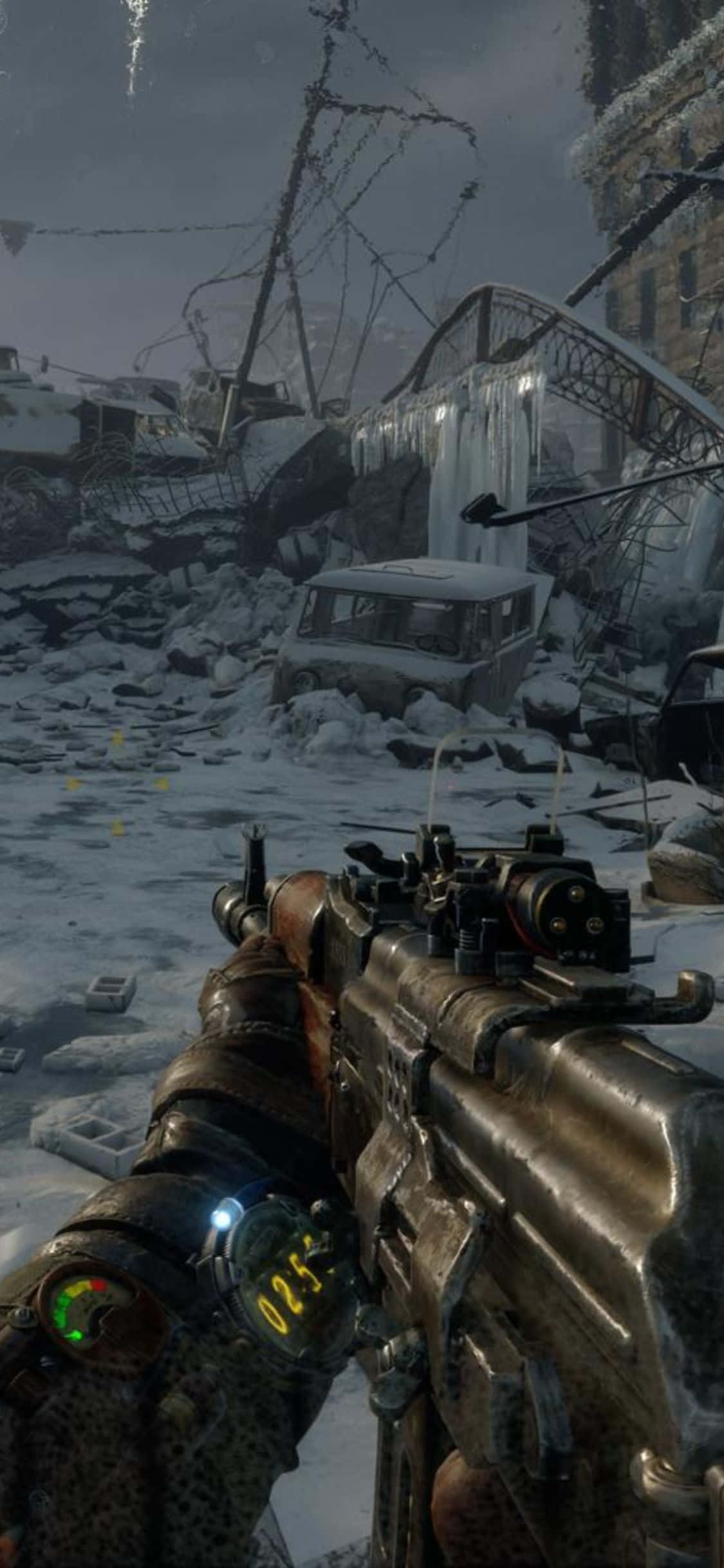 iPhone X ve Metro Exodus ile derinliklere yolculuk Duvar Kağıdı
