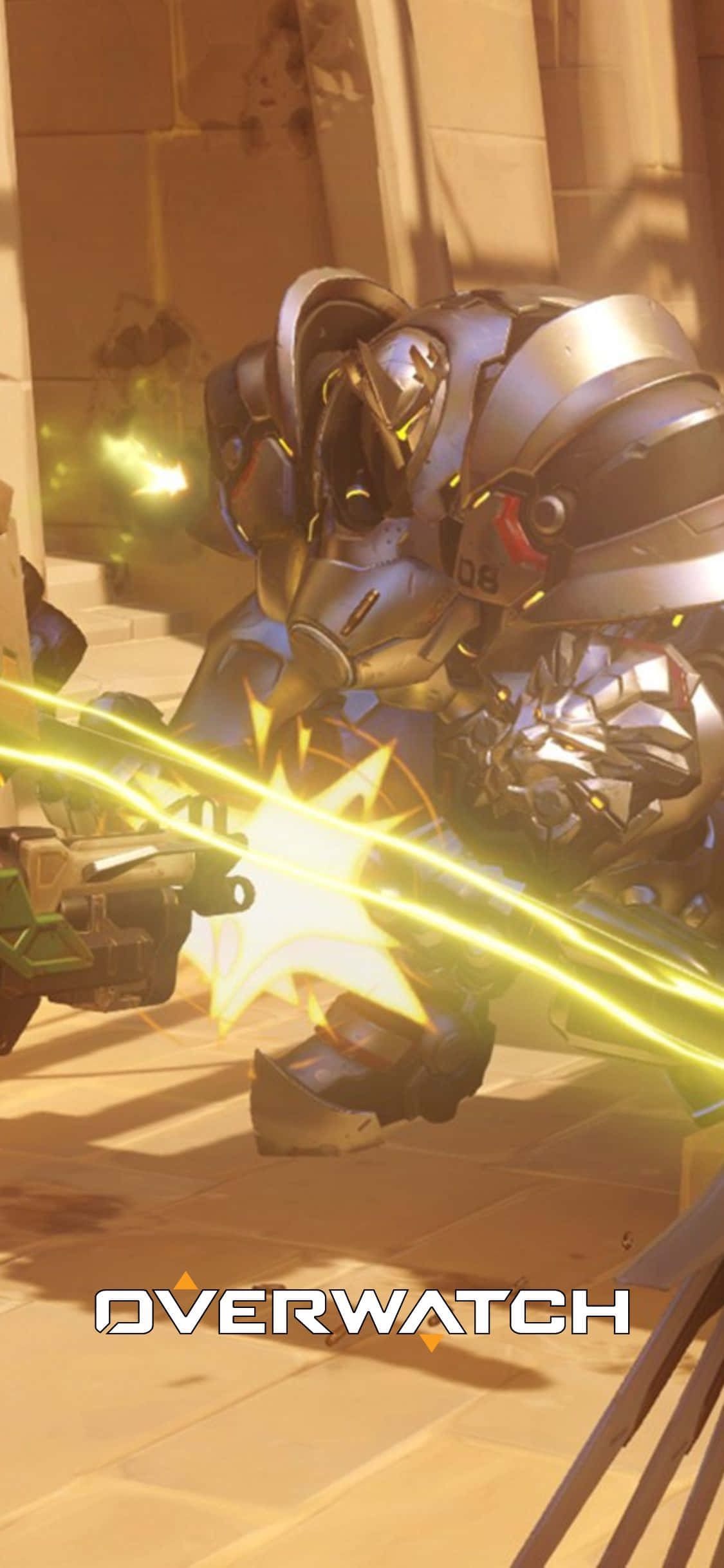 iPhone X ve Overwatch ile savaşa katılın Duvar Kağıdı