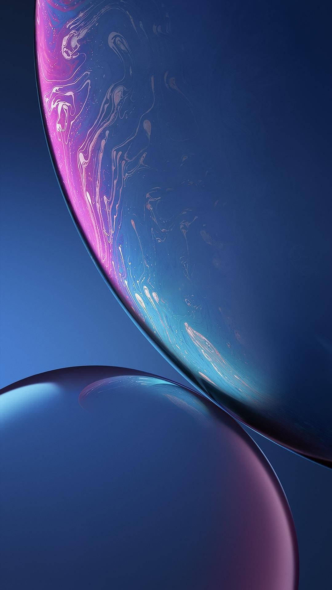 iPhone XR'da Sıvı Hareketi Duvar Kağıdı