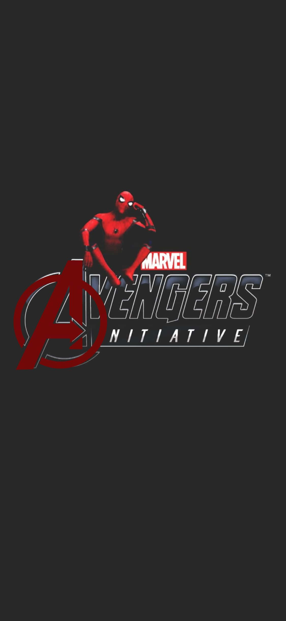 iPhone XS Spider-Man'li Avengers Girişimi Duvar Kağıdı