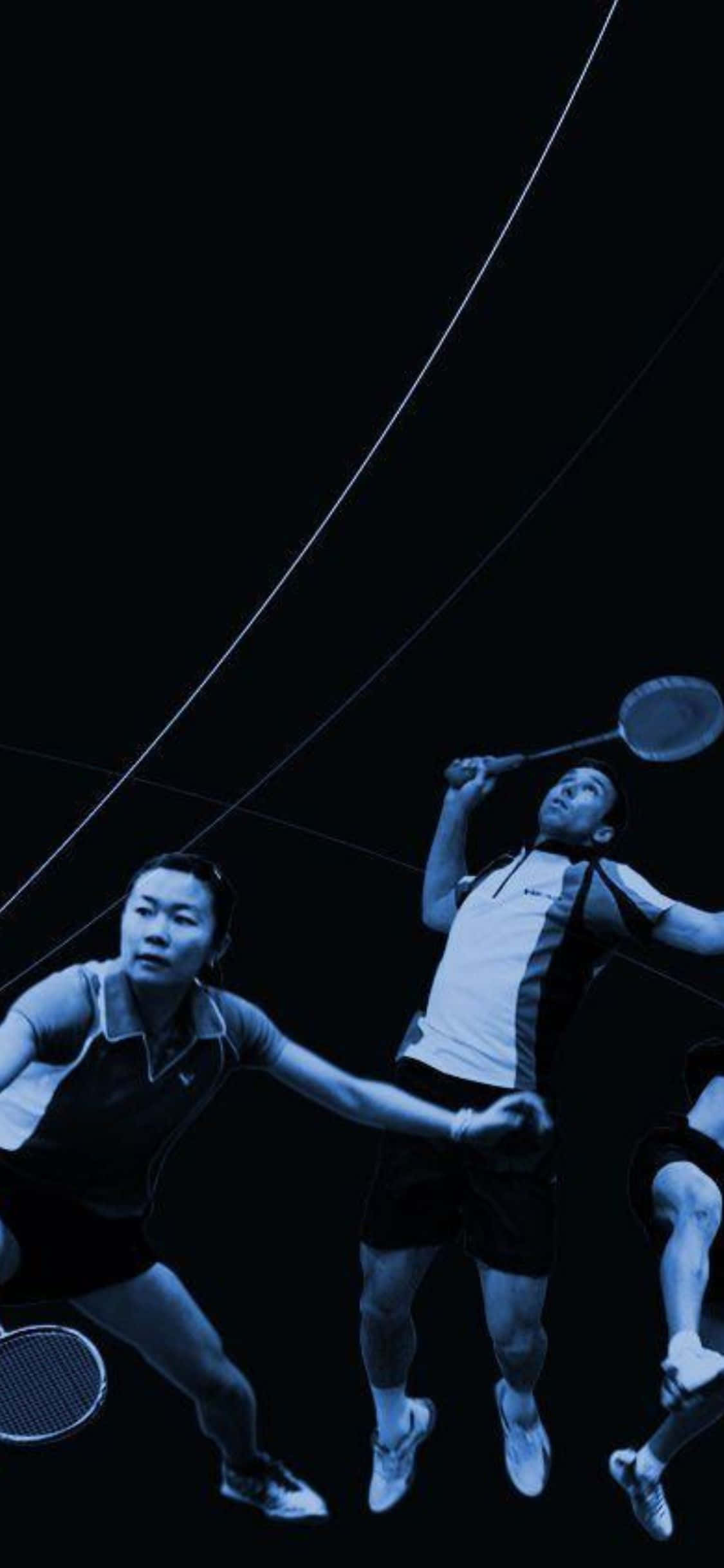 iPhone XS Badminton Arka Planı Duvar Kağıdı