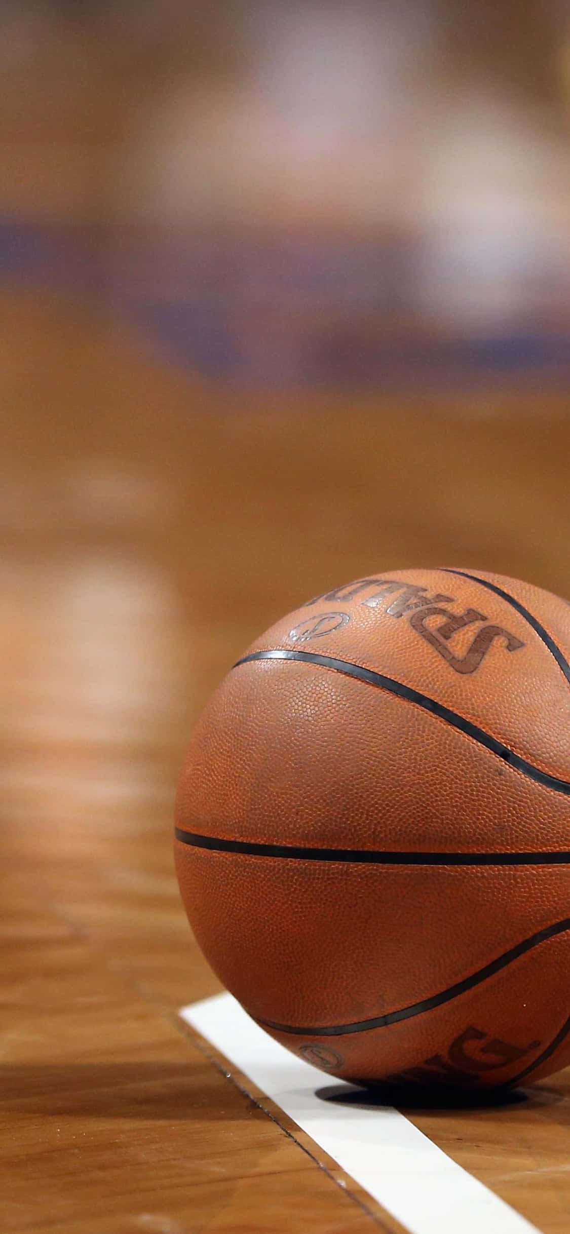 iPhone Xs Basketbol Yakın Çekim Arkaplan Duvar Kağıdı