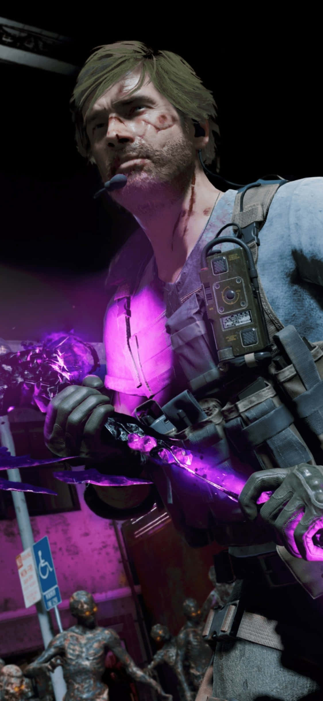 iPhone XS Call Of Duty Black Ops Cold War Forsaken Arka Planı Duvar Kağıdı