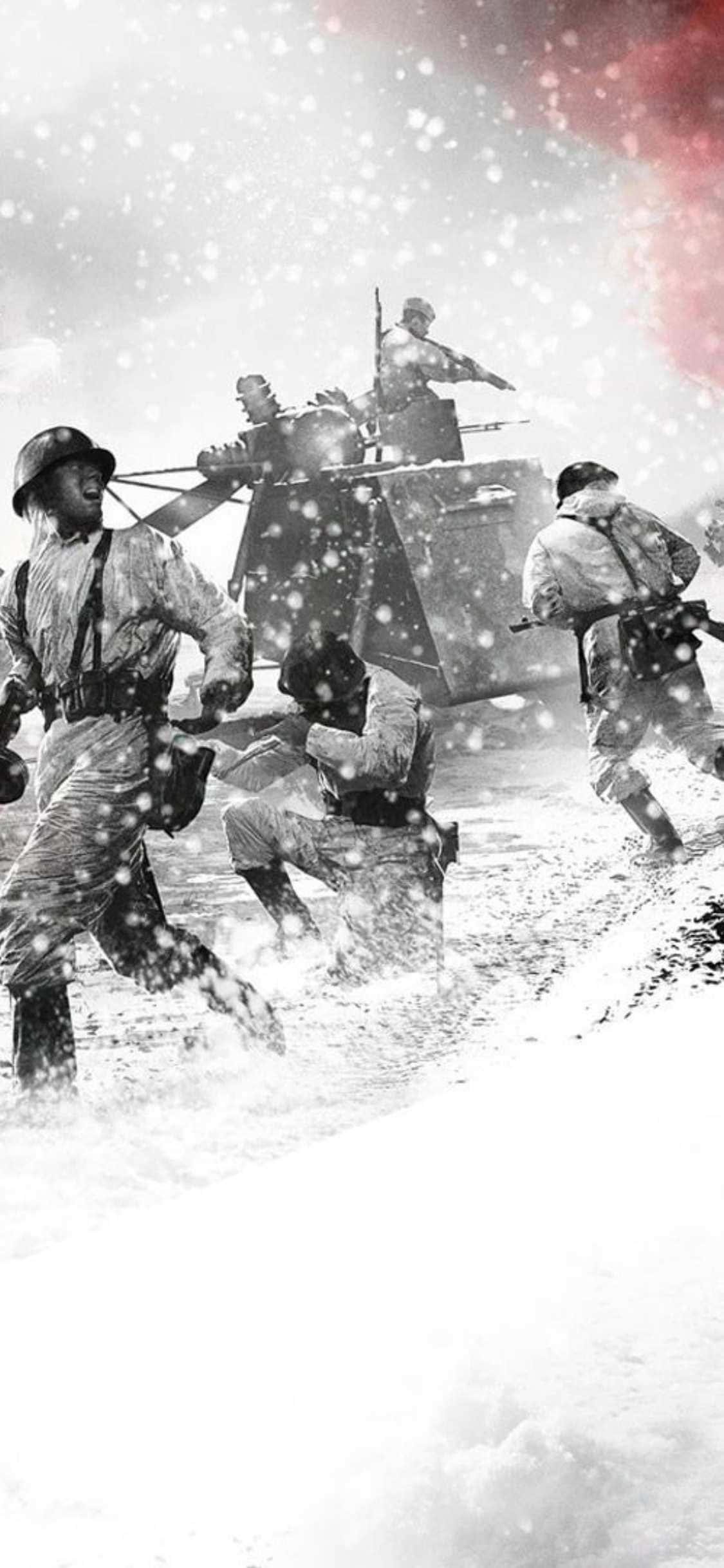 iPhone Xs Company Of Heroes 2 Nehirde Arka Plan Duvar Kağıdı
