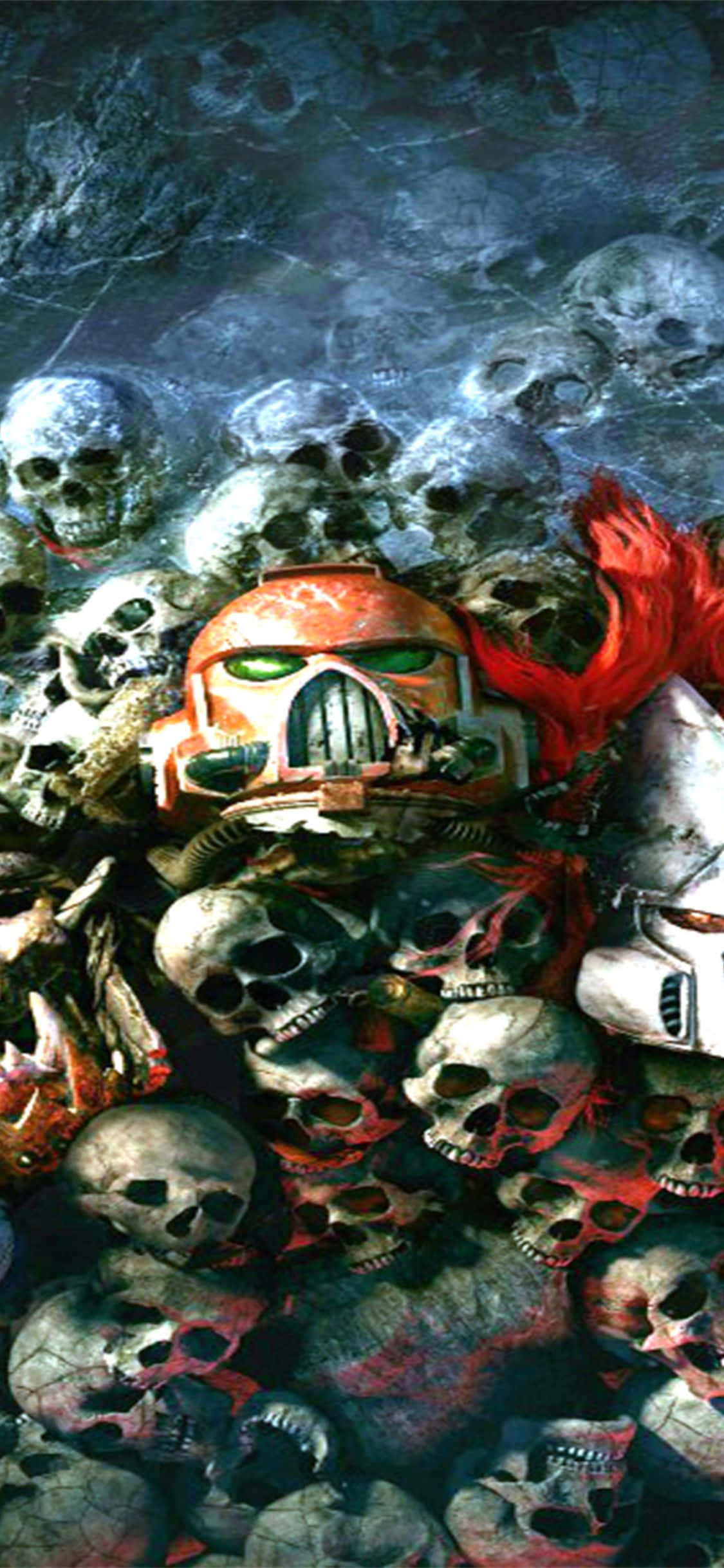 iPhone Xs Dawn Of War III ile kıyamet sonrası bir dünyada savaşın Duvar Kağıdı