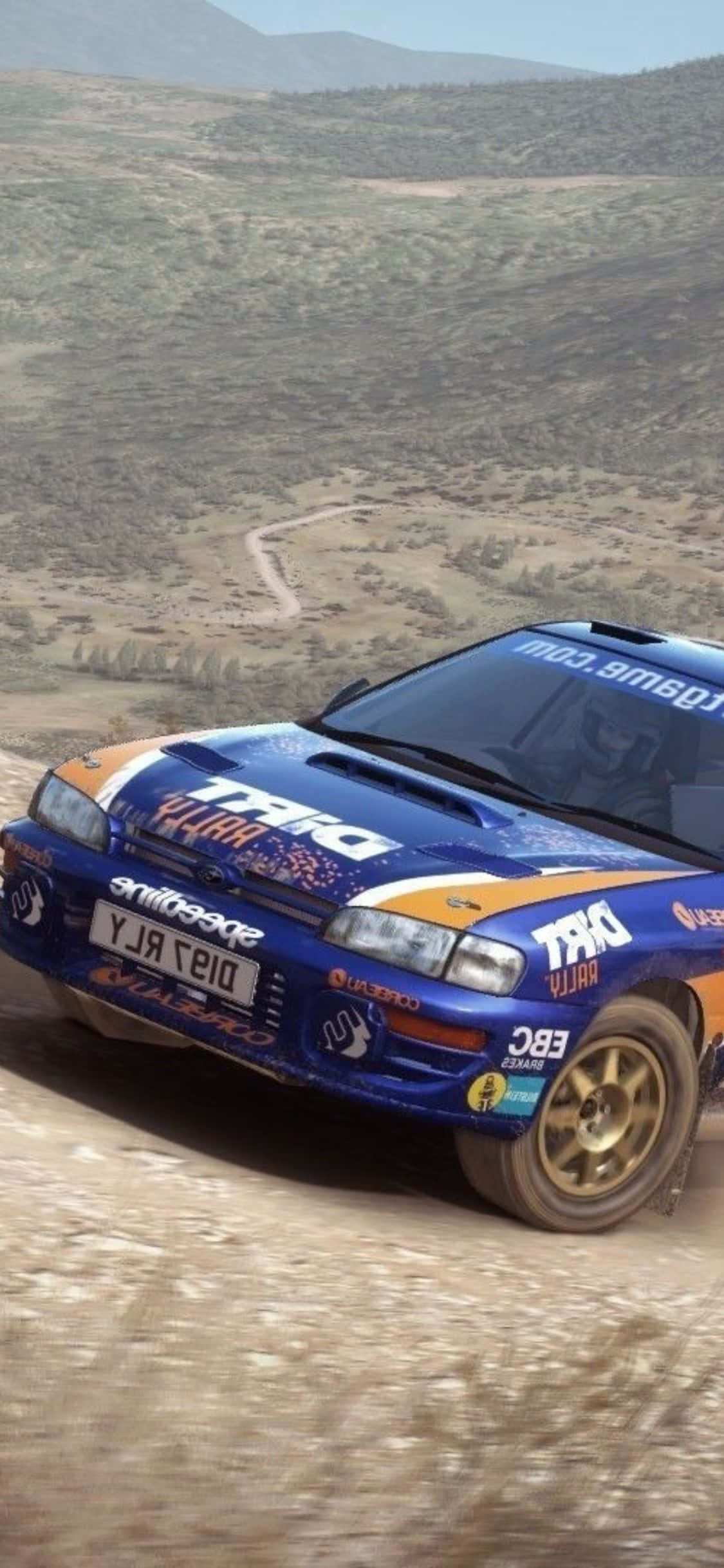 iPhone Xs Dirt Rally ile Parkuru Fethedin Duvar Kağıdı