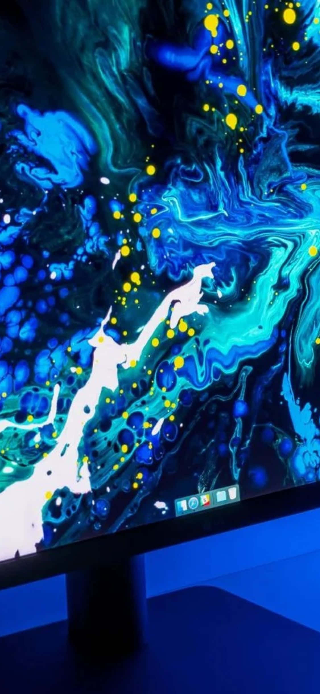 iPhone Xs ekranınıza cesur ve canlı bir duvar kağıdıyla hayat verin Duvar Kağıdı