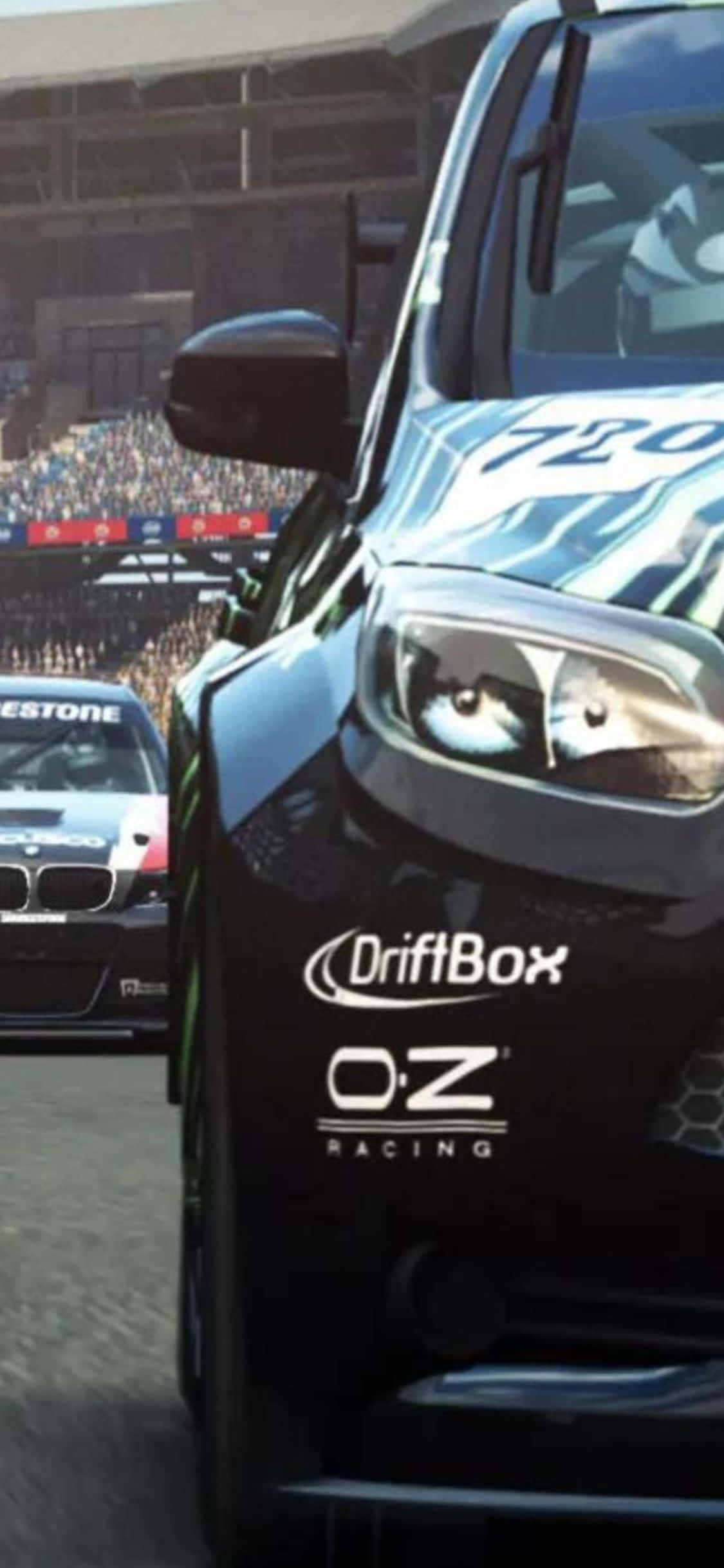 iPhone Xs Grid Autosport Driftbox Arka Planı Duvar Kağıdı