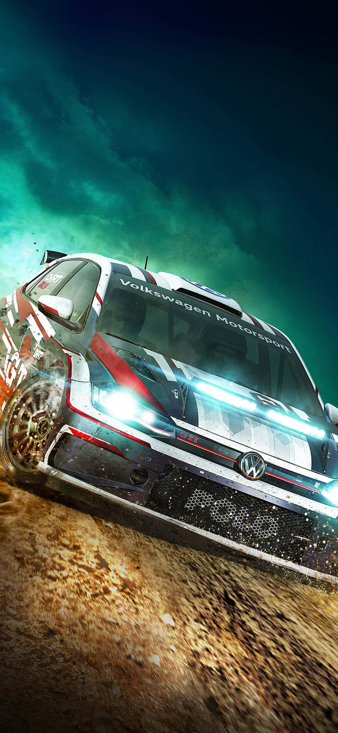 iPhone Xs ile Dirt Rally'de Direksiyon Başında Olmanın Heyecanını Hissedin Duvar Kağıdı