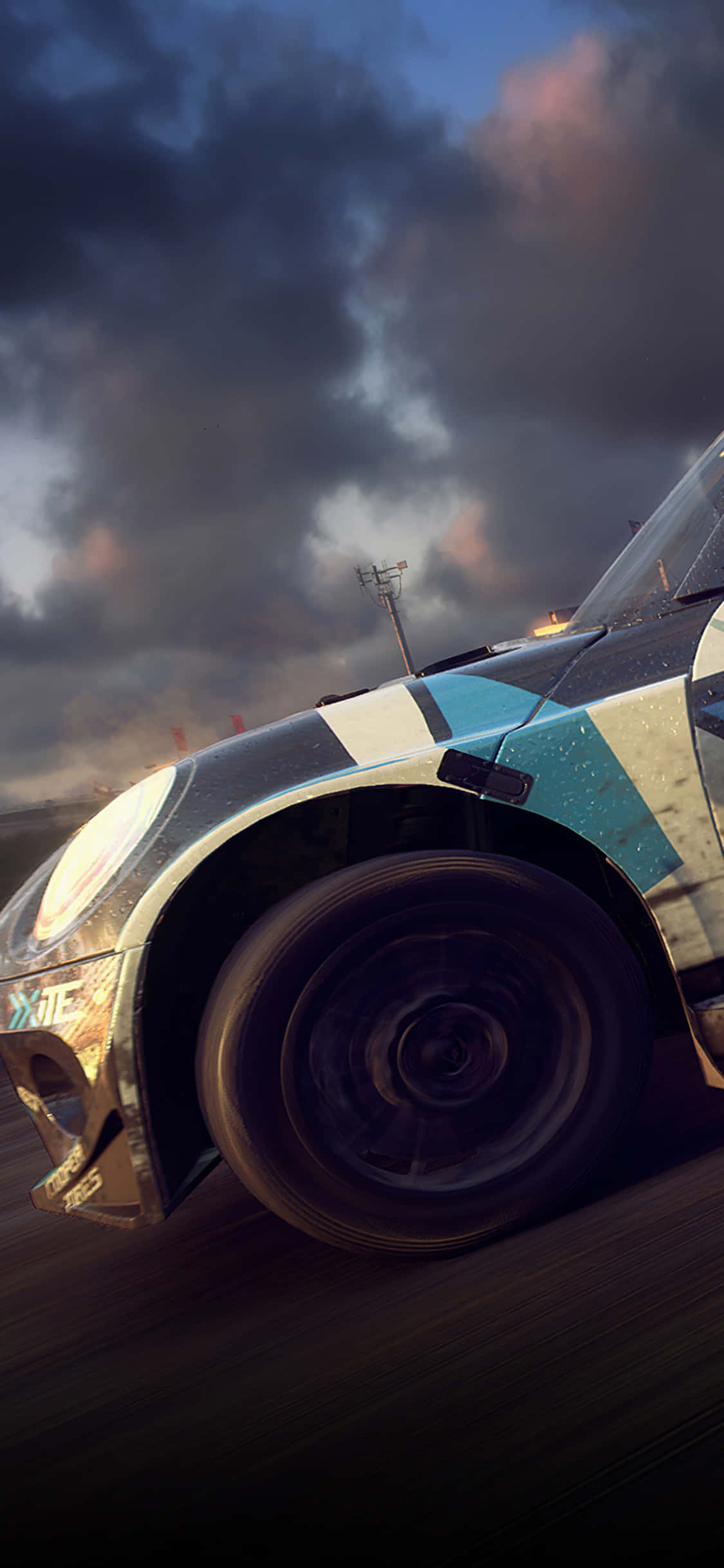 iPhone Xs ile Dirt Rally Yarışının Heyecanını Hisset Duvar Kağıdı