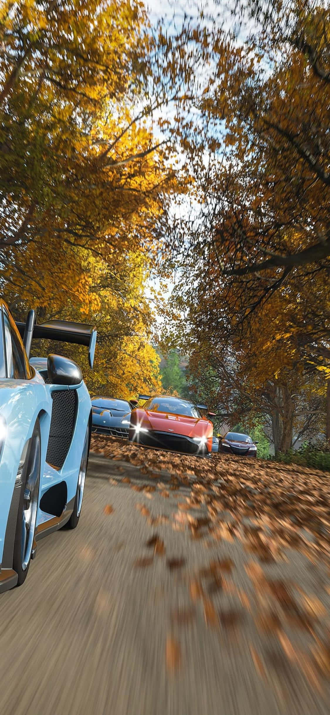 iPhone XS ile Forza Horizon 4'te Yollara Hükmedin Duvar Kağıdı