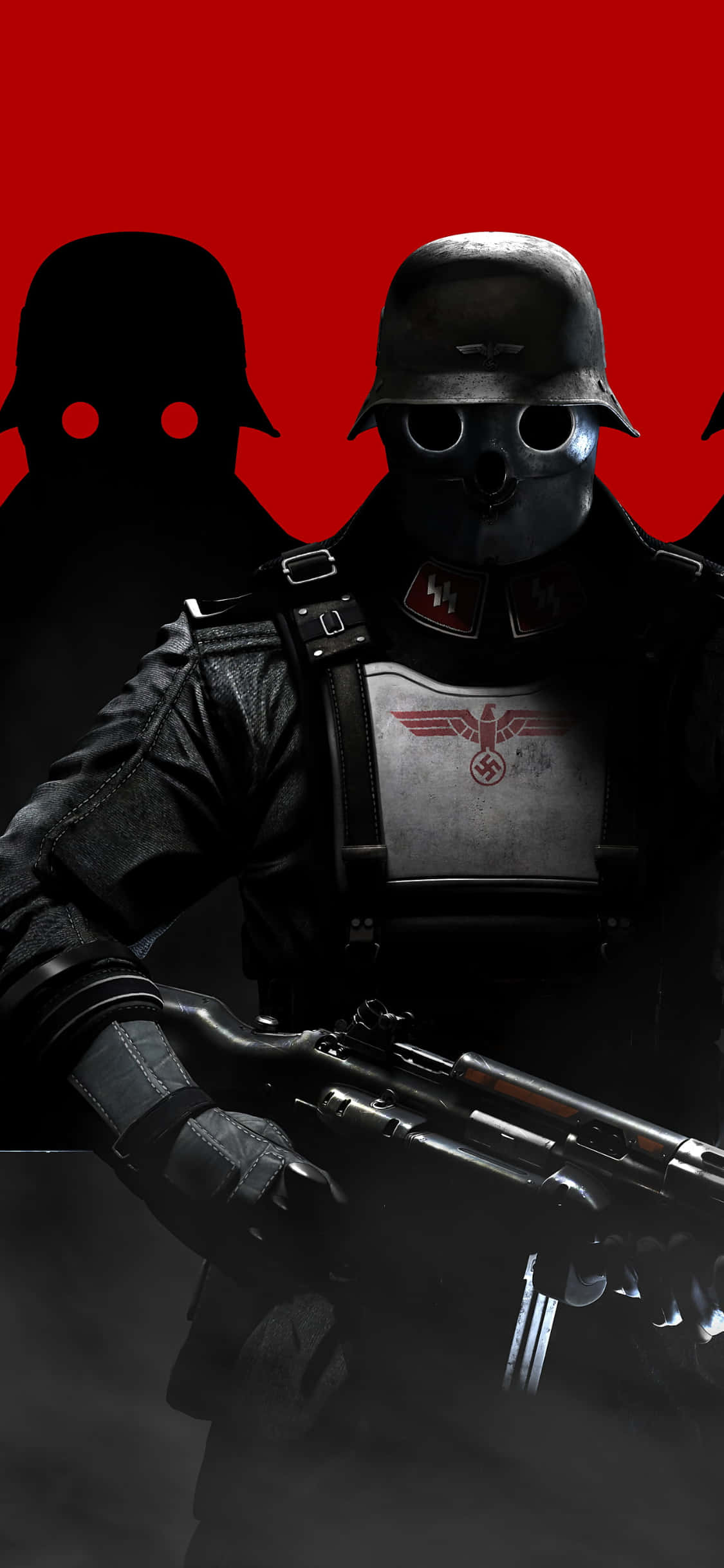iPhone Xs ile Wolfenstein II'de Gücünü Serbest Bırak Duvar Kağıdı