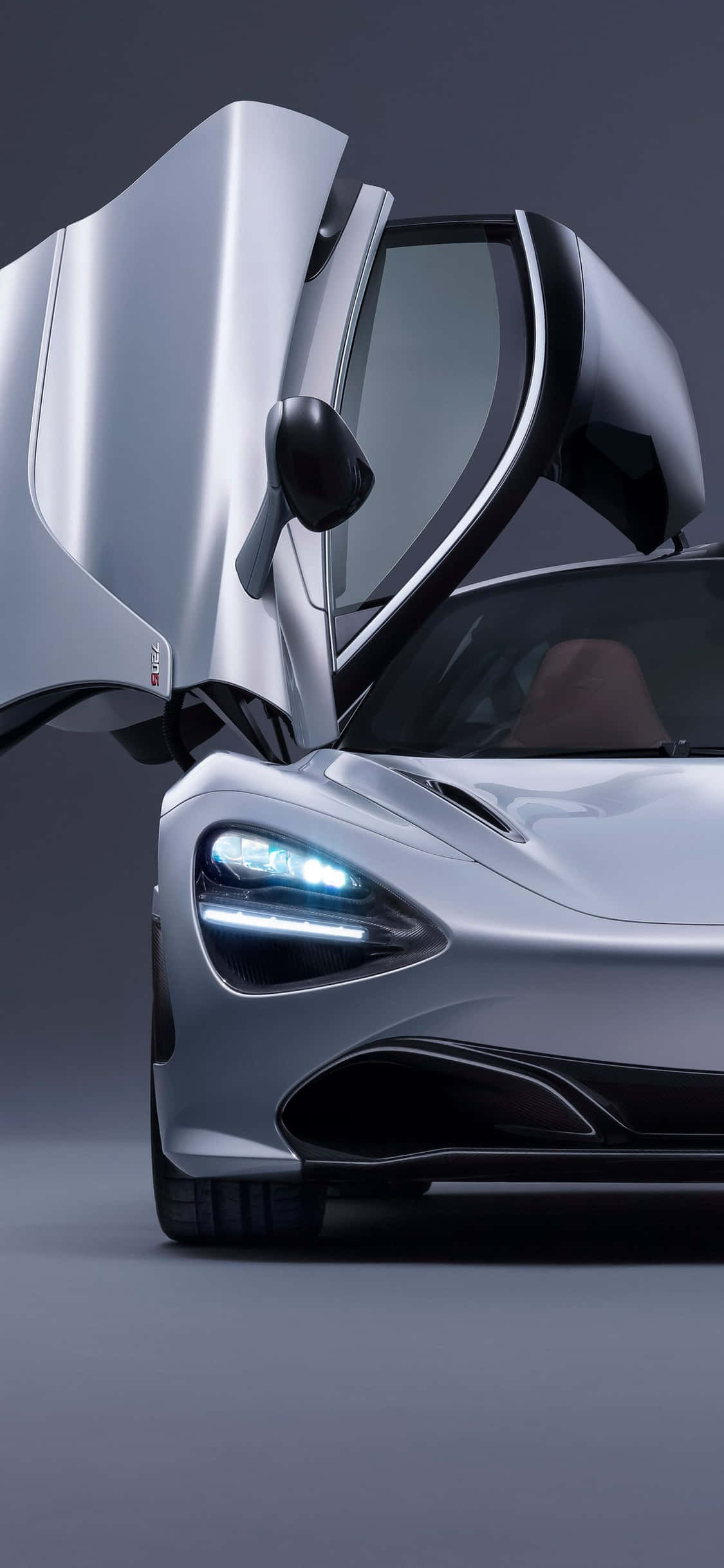 iPhone Xs'in Gücünü ve Hızını McLaren 720s ile Deneyimleyin Duvar Kağıdı