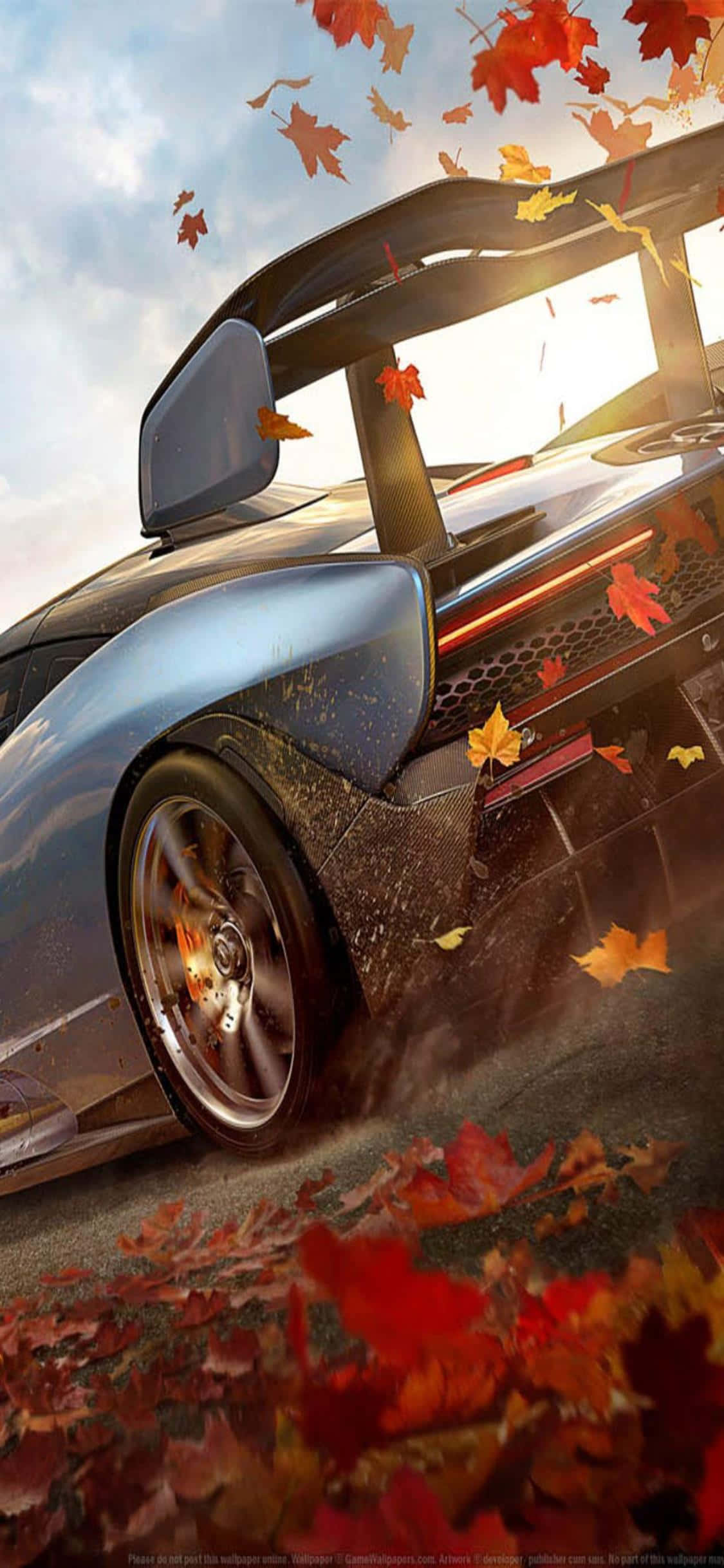 iPhone Xs'in hızını hissedin, Forza Horizon 4 ile deneyiminizi dönüştürün Duvar Kağıdı