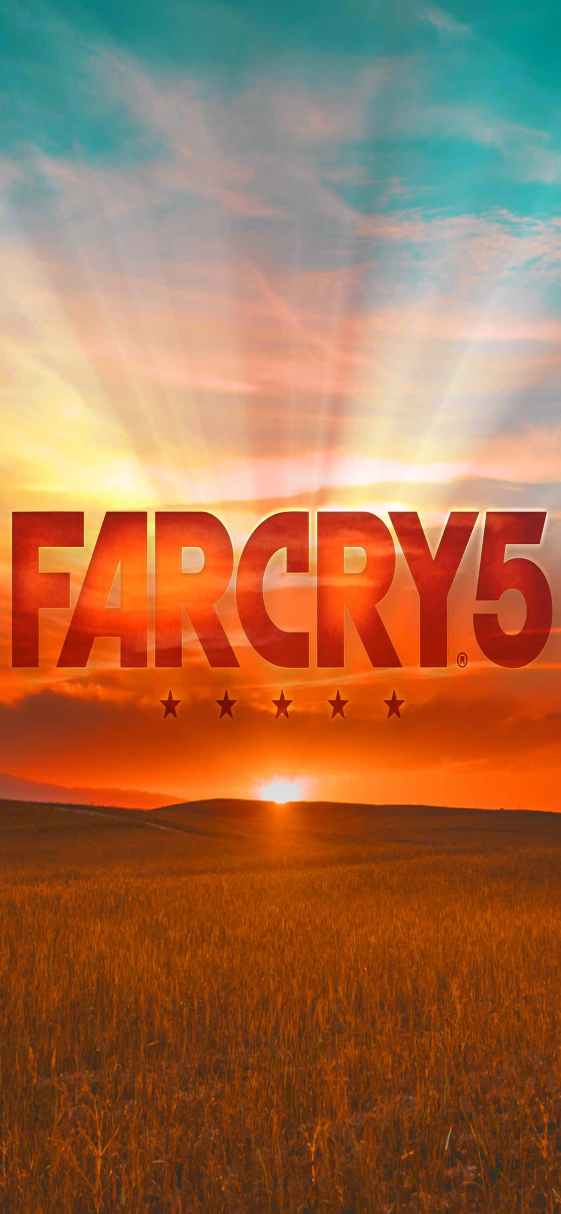 iPhone XS'inizde aksiyon-macera oyunu Far Cry 5'in keyfini çıkarın Duvar Kağıdı