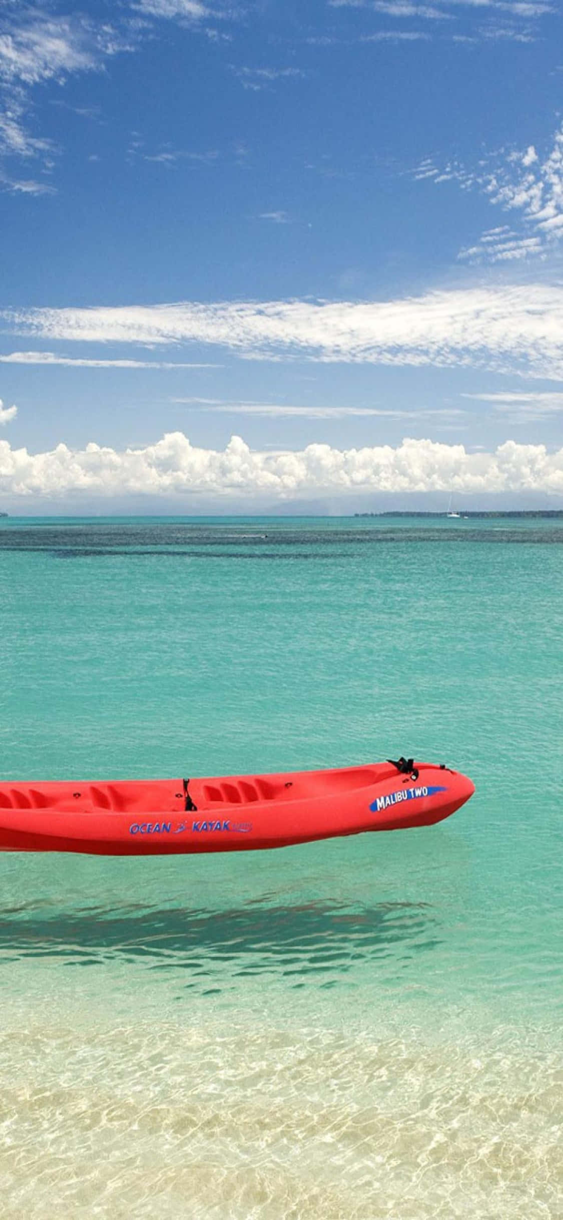iPhone Xs'inizde Malibu'nun Güzelliğinin Keyfini Çıkarın Duvar Kağıdı