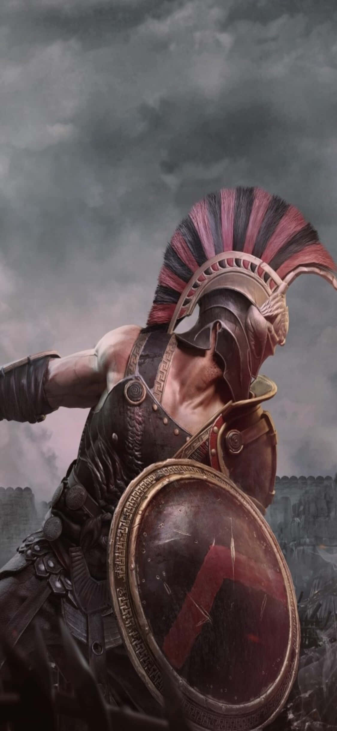 iPhone Xs'inizde Total War Rome 2'de düşmanlarınızı yenin ve dünyaya hükmedin Duvar Kağıdı