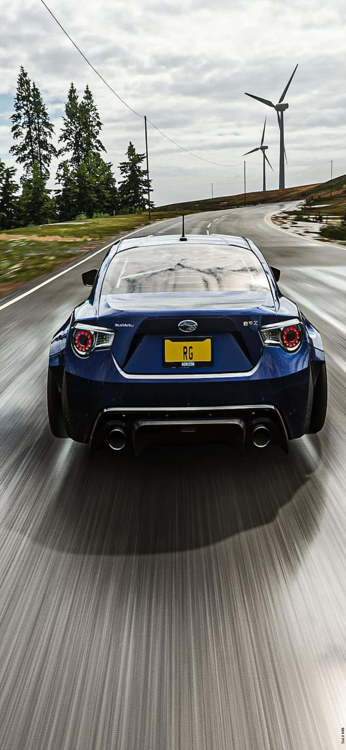 iPhone XS'inizin gücüyle Forza Horizon 4'te geniş bir açık dünyayı keşfedin Duvar Kağıdı