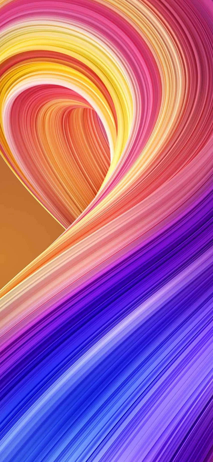 iPhone Xs Max Apple Bükülmüş Şekil Arkaplan Duvar Kağıdı