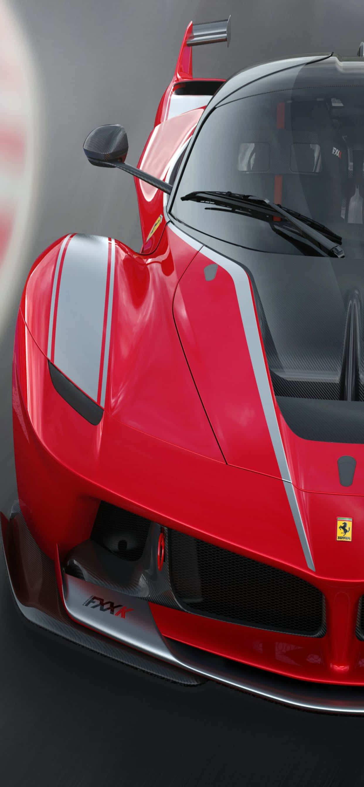 iPhone Xs Max Ferrari Duvar Kağıdı Kırmızı Ferrari FXX-K Duvar Kağıdı