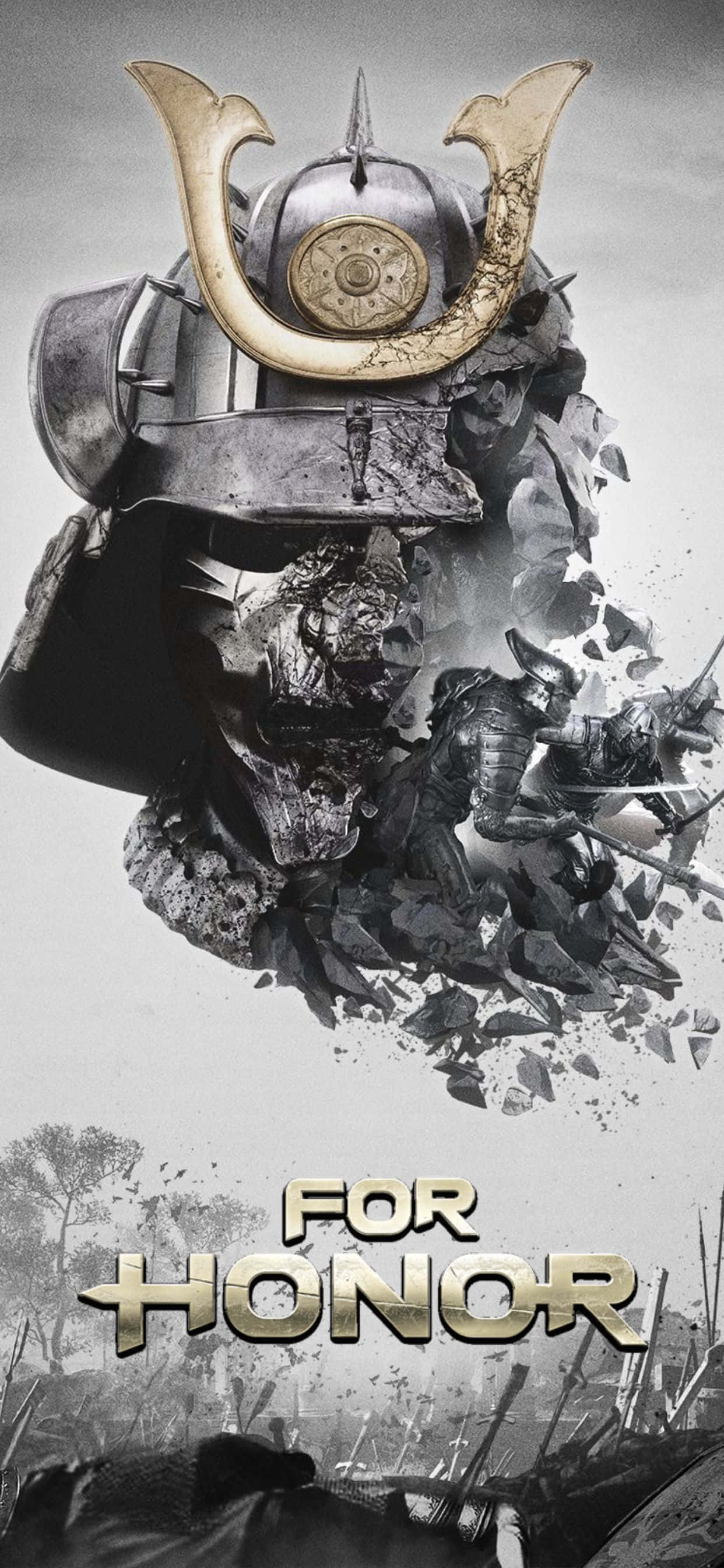 iPhone Xs Max For Honor ile Onurunuzu Gösterirken Parlayın Duvar Kağıdı