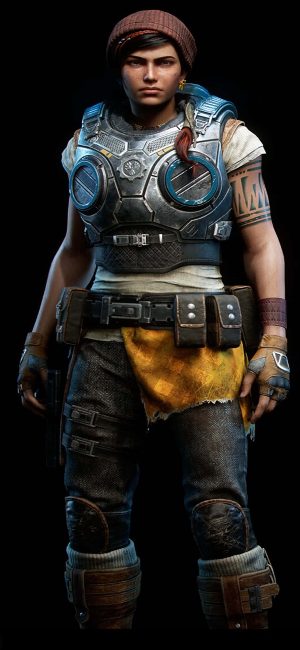 iPhone XS Max Gears Of War 5 Kait Diaz Arka Planı Duvar Kağıdı