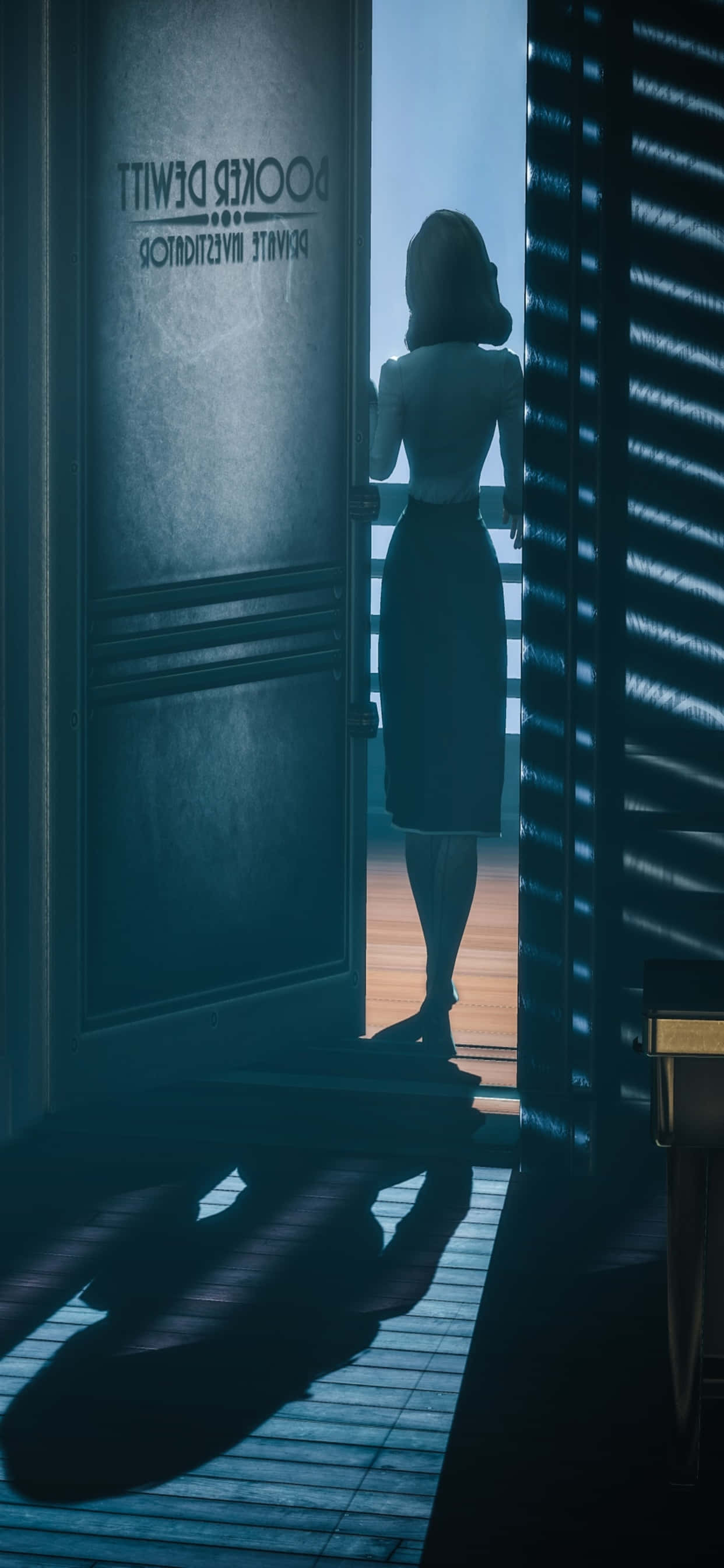 iPhone XS Max için Çarpıcı Bioshock Infinite Esintili Duvar Kağıdı