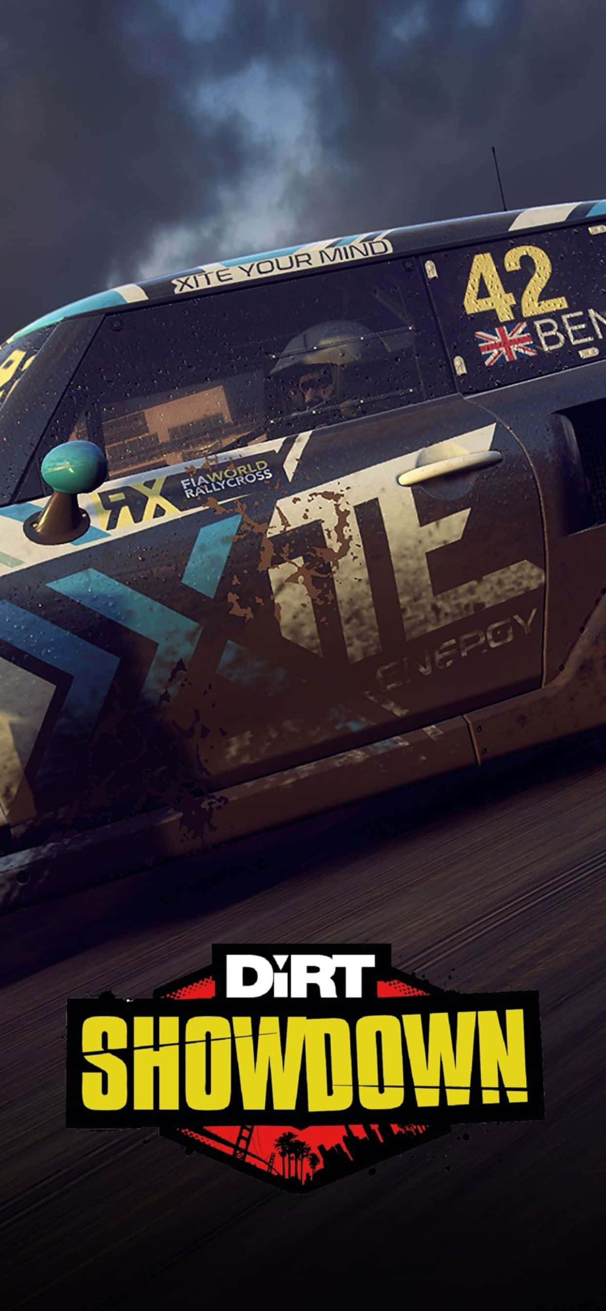 iPhone Xs Max ile en büyük Dirt Showdown sürüşünü yapın Duvar Kağıdı