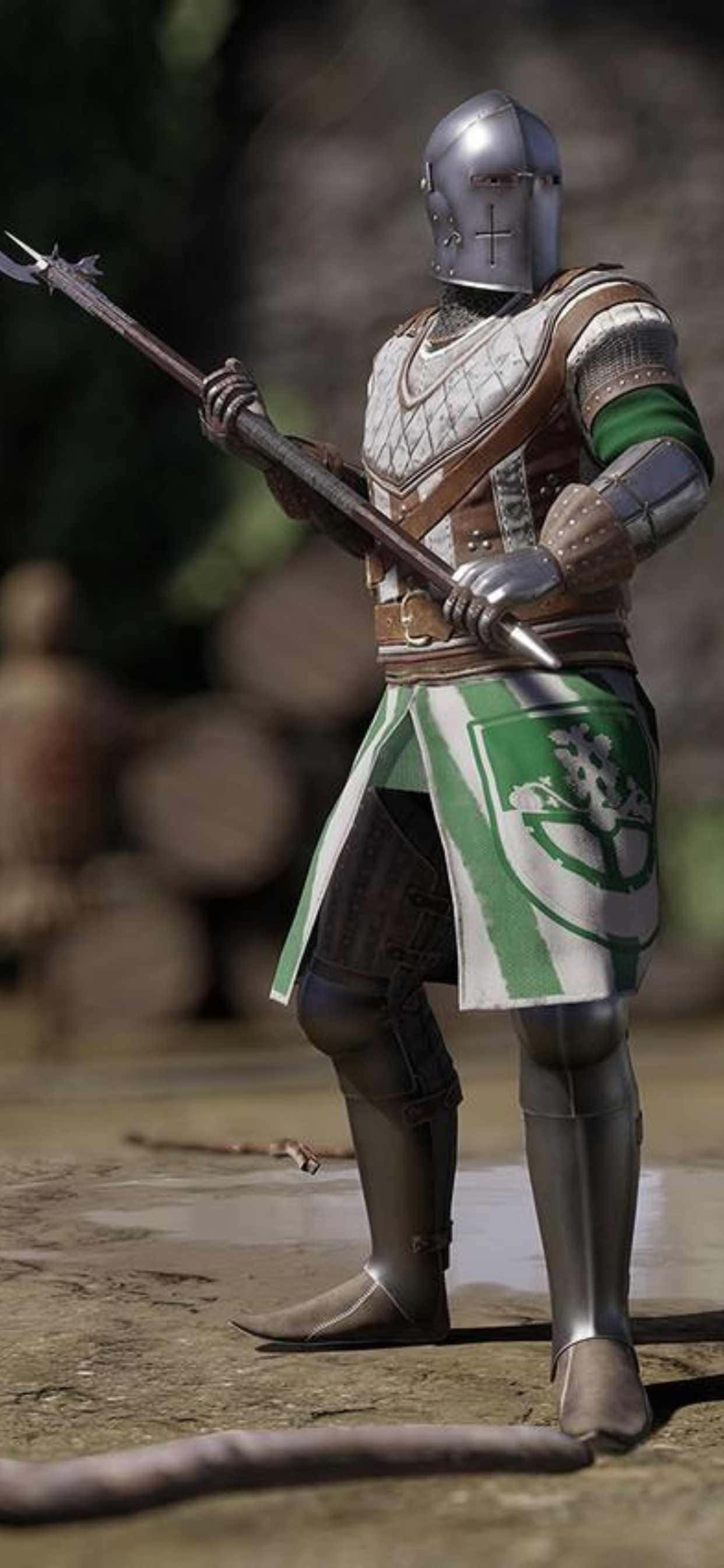 iPhone Xs Max ile Mordhau'nun Çarpıcı Grafik Kalitesinin Keyfini Çıkarın Duvar Kağıdı