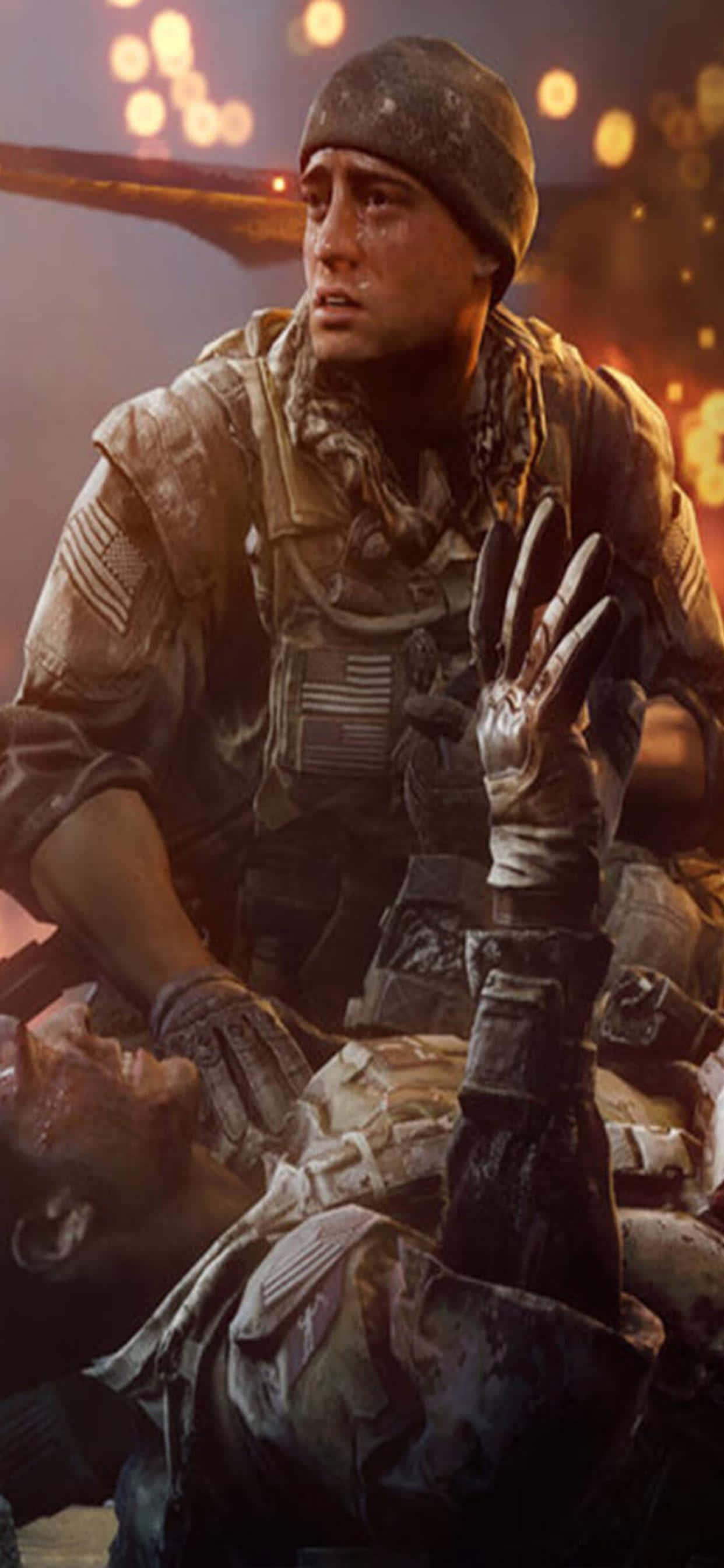 iPhone Xs Max ile Battlefield 4 oynayarak rakiplerinizi bir sonraki seviye oyun deneyimiyle alt edin. Duvar Kağıdı