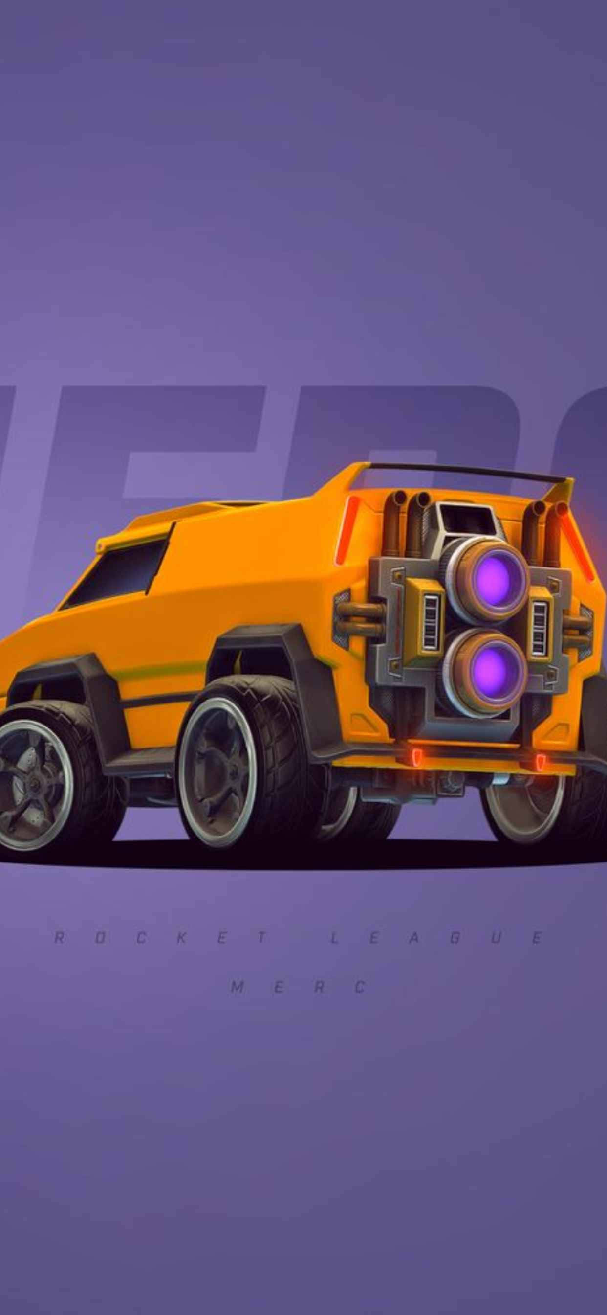 iPhone XS Max ile Desteklenen Rocket League Oyunu Duvar Kağıdı