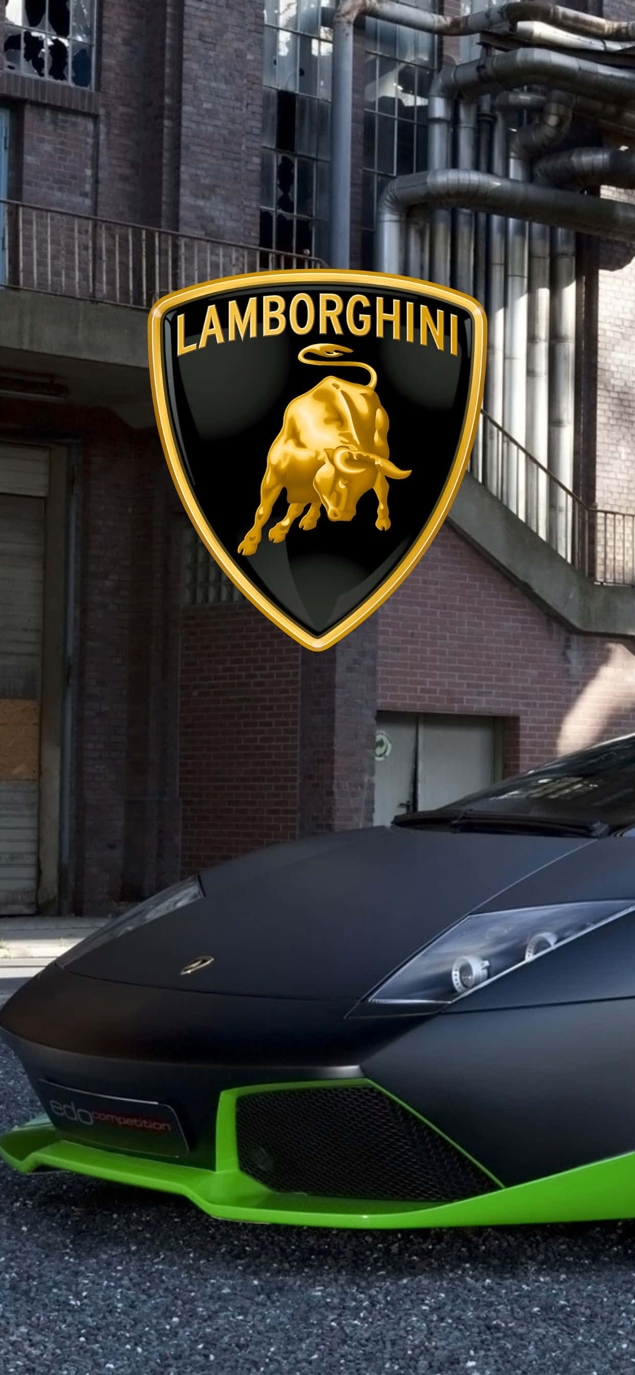 iPhone XS Max Lamborghini Murcielago Arka Planı Duvar Kağıdı