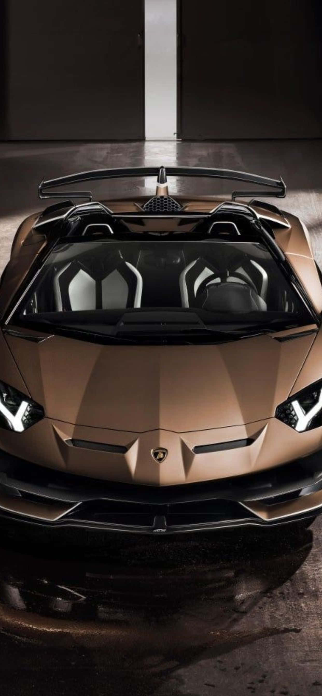 iPhone XS Max Lamborghini Sesto Elemento Arka Planı Duvar Kağıdı