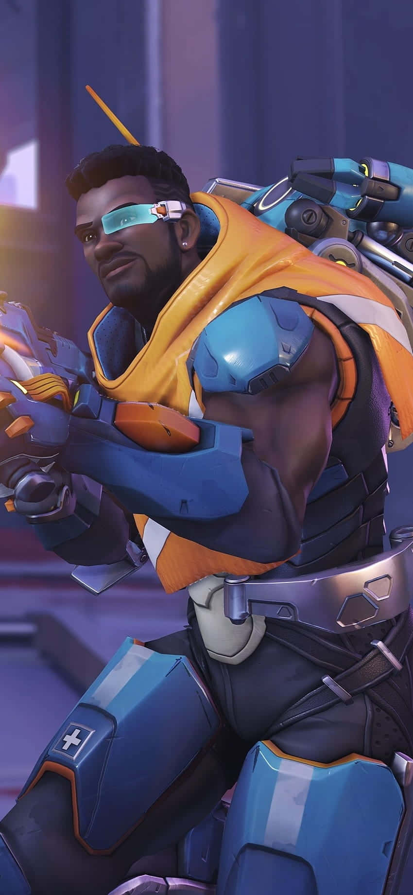 iPhone Xs Max Overwatch Duvar Kağıdı Baptiste Gülümsüyor Duvar Kağıdı