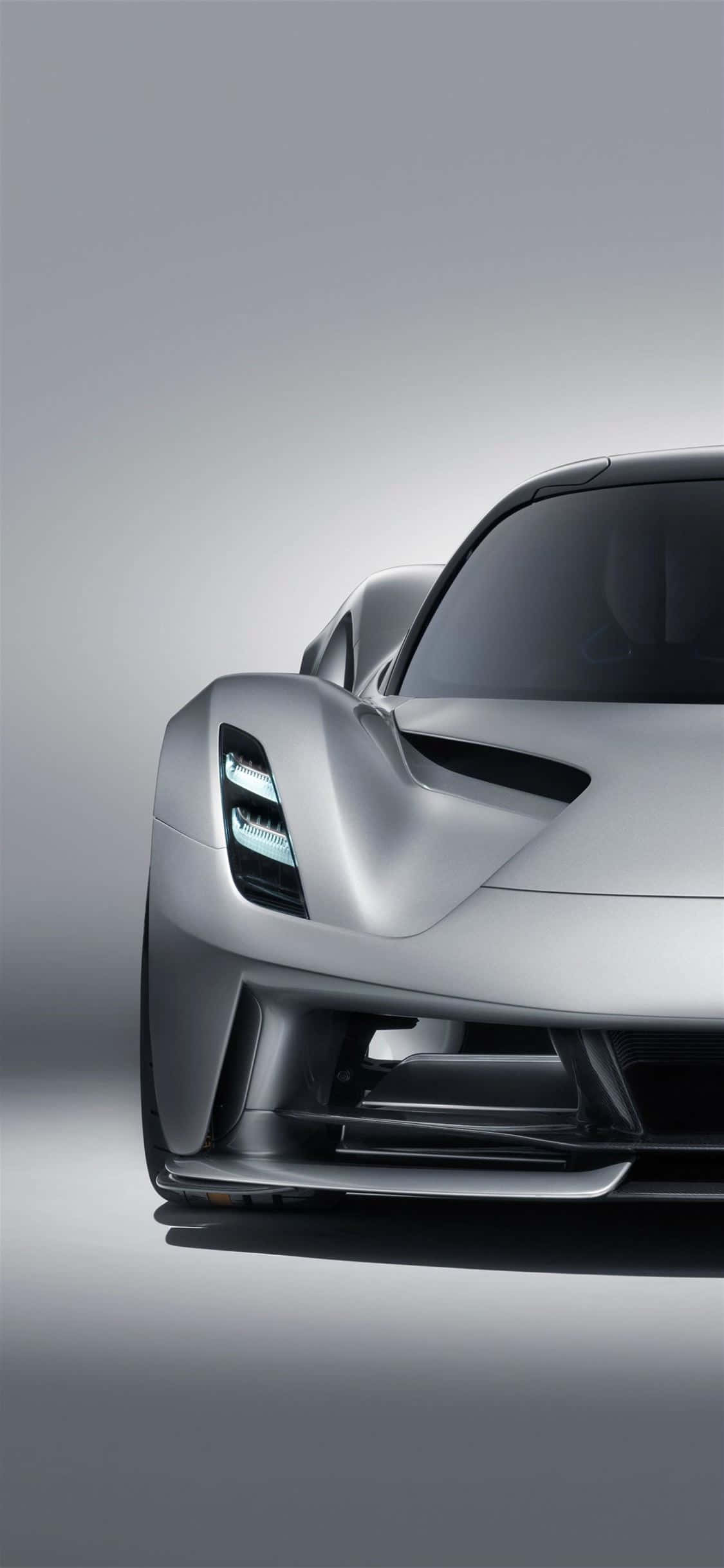 iPhone XS Max Project Cars 2 Gümüş Aspark Owl Arkaplanı Duvar Kağıdı