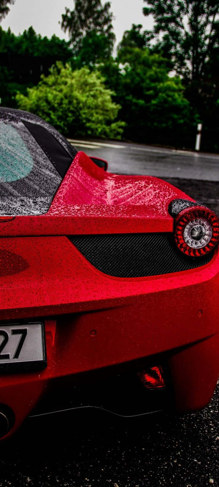 iPhone XS Max Project Cars 2 Kırmızı Ferrari 458 Arka Planı Duvar Kağıdı