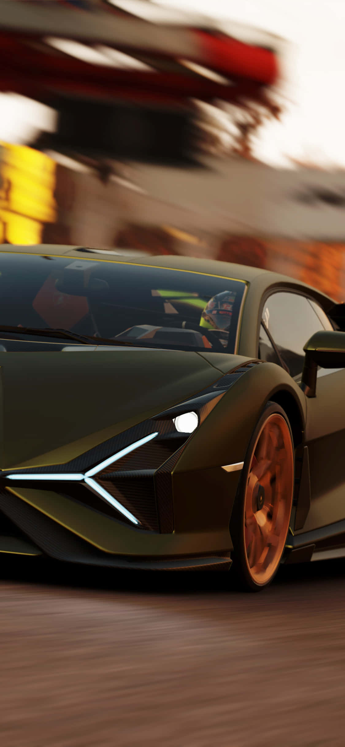 iPhone XS Max Project Cars 2 Siyah Lamborghini Sián FKP 37 Arka Planı Duvar Kağıdı