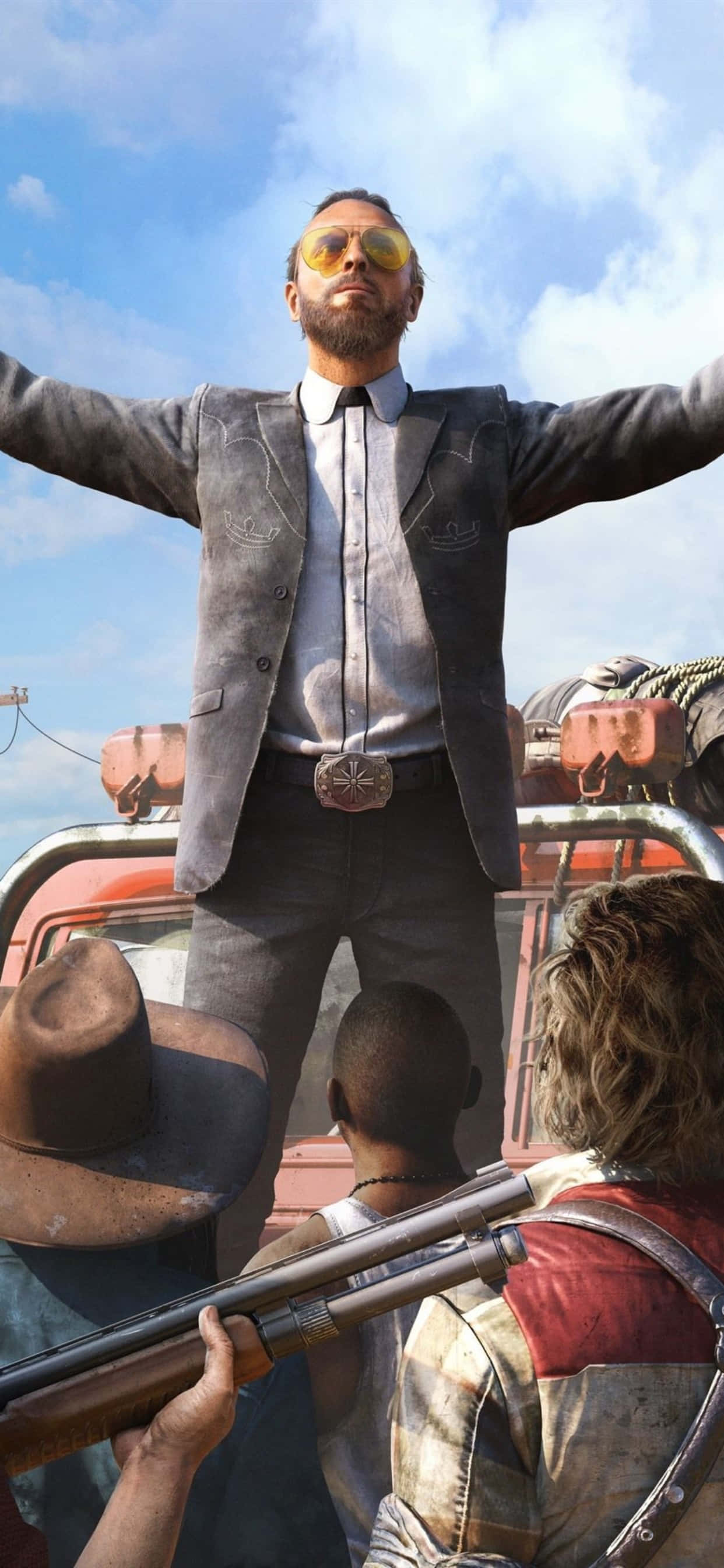 iPhone Xs Max'te Far Cry 5 Duvar Kağıdı