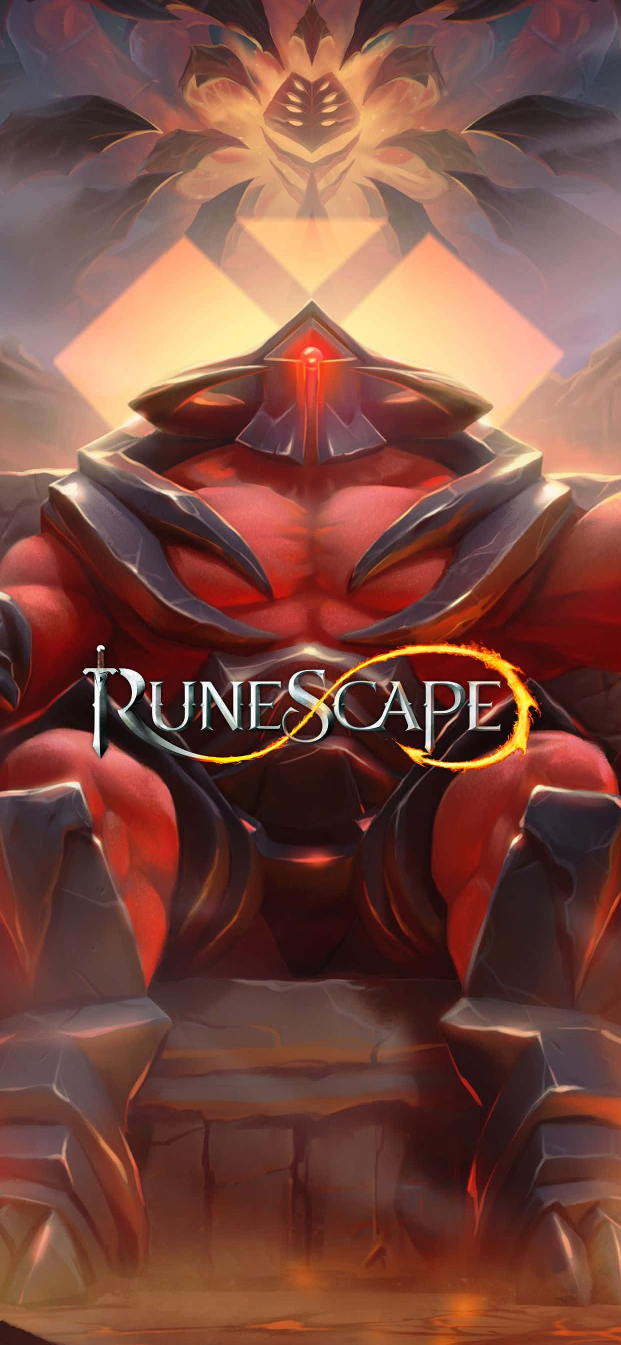 iPhone Xs Max'te Runescape dünyasını fethedin Duvar Kağıdı