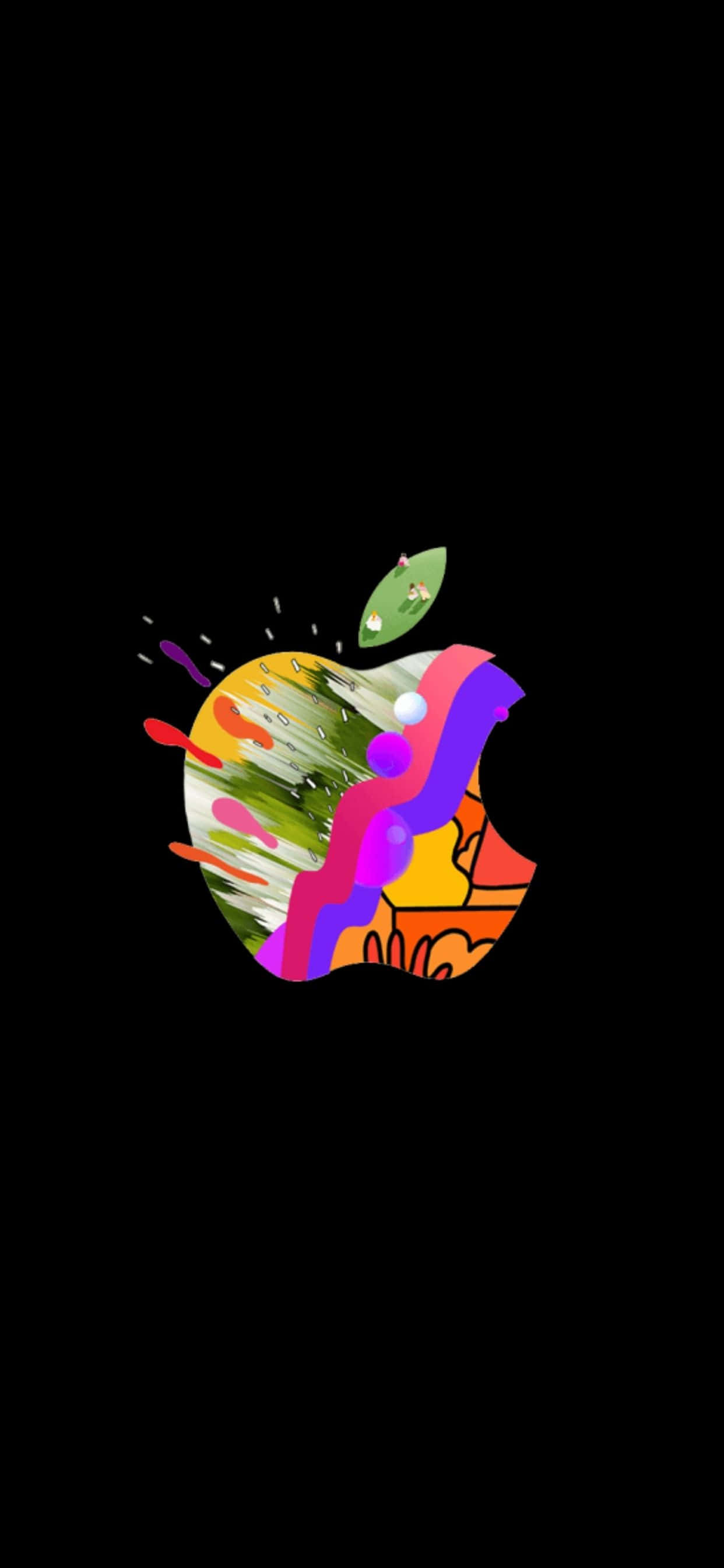 iPhone Xs Max'te Tam HD Görüntü Alın Duvar Kağıdı