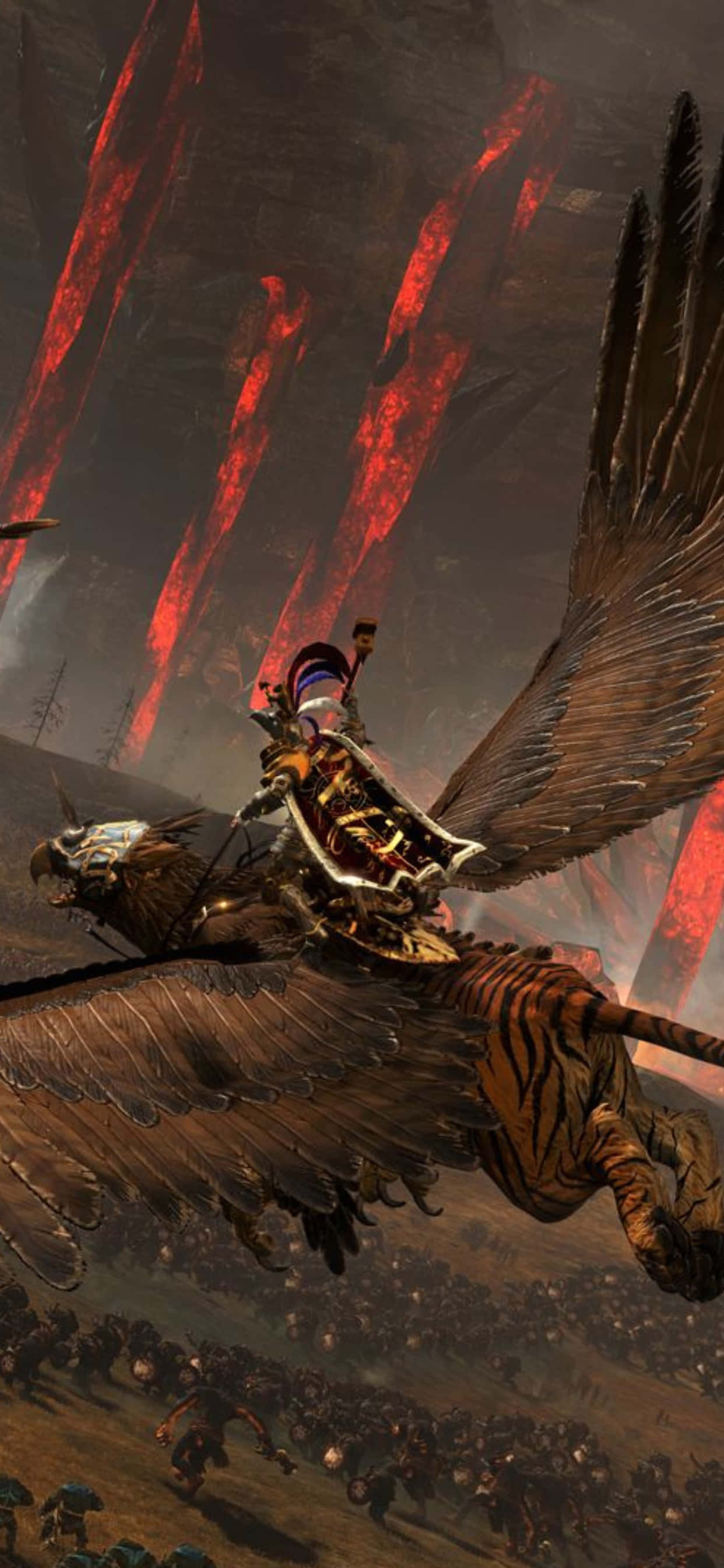iPhone Xs Max'te Total War Attila ile sanal savaş alanında savaşın. Duvar Kağıdı