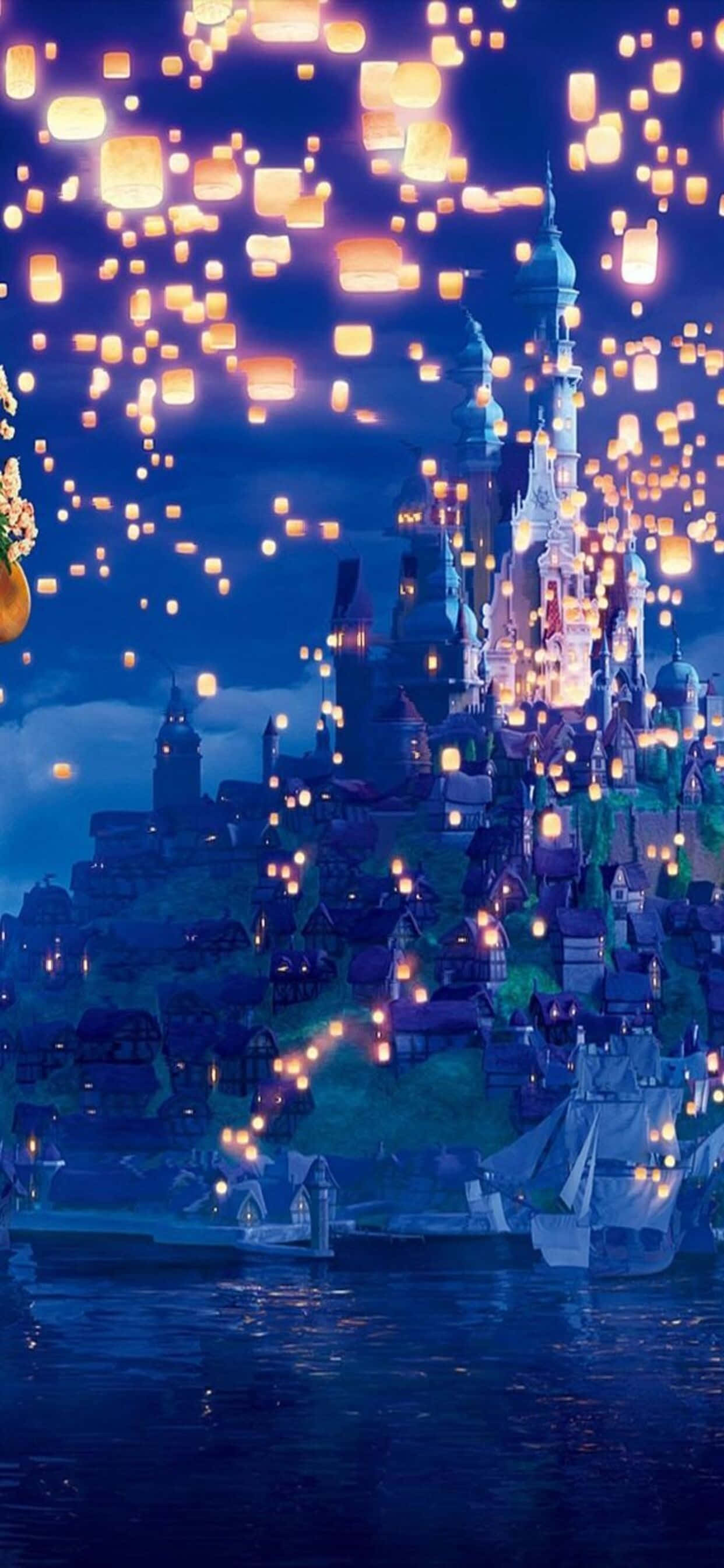 iPhone Xs Max ve Disney ile çocukluk hayallerinizi yaşayın Duvar Kağıdı