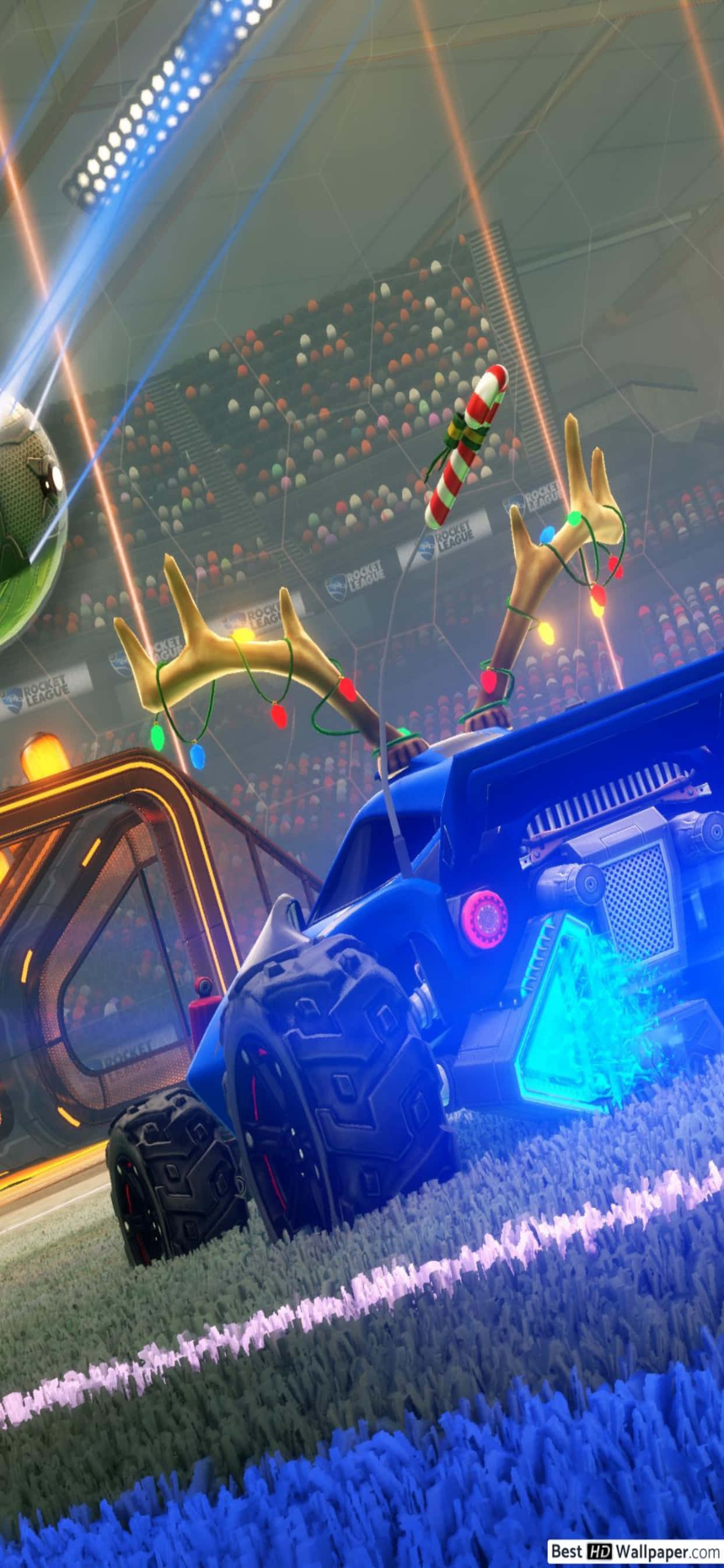 iPhone Xs Max ve Rocket League ile oyununuzu bir sonraki seviyeye taşıyın Duvar Kağıdı