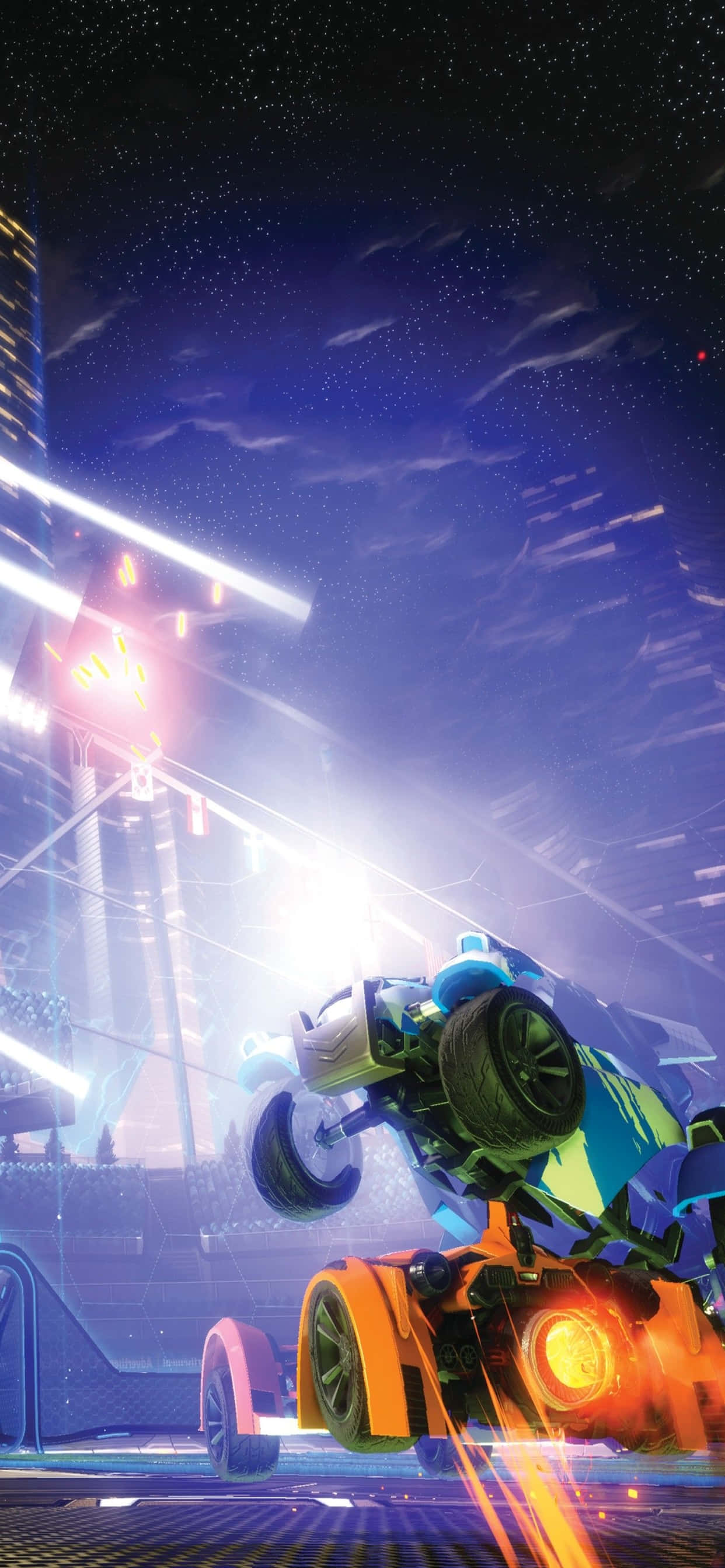 iPhone Xs Max ve Rocket League ile Yeni Zirvelere Ulaşmak Duvar Kağıdı