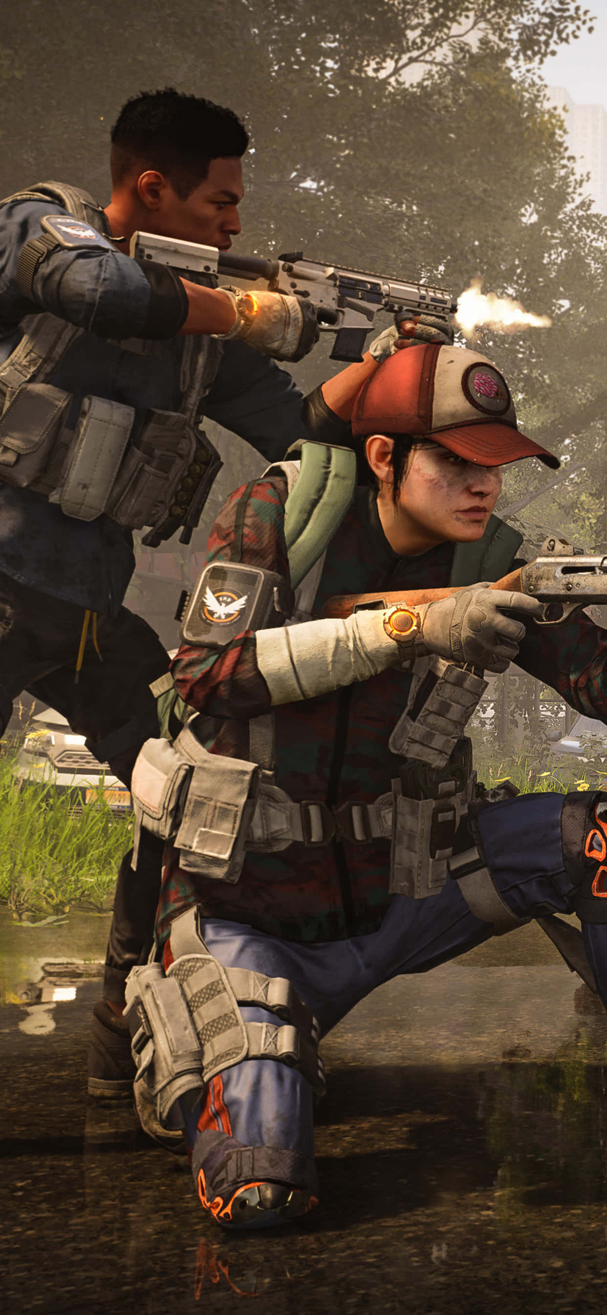 iPhone XS Max ve The Division ile Sanal Bir Dünyaya Kaçış Duvar Kağıdı