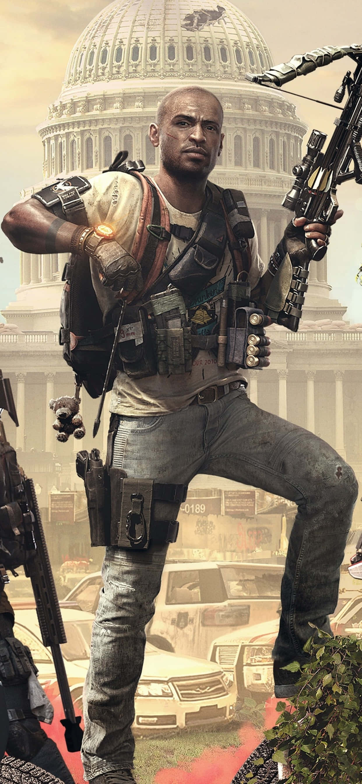 iPhone Xs Max ve The Division: Kazanan Bir Kombinasyon Duvar Kağıdı