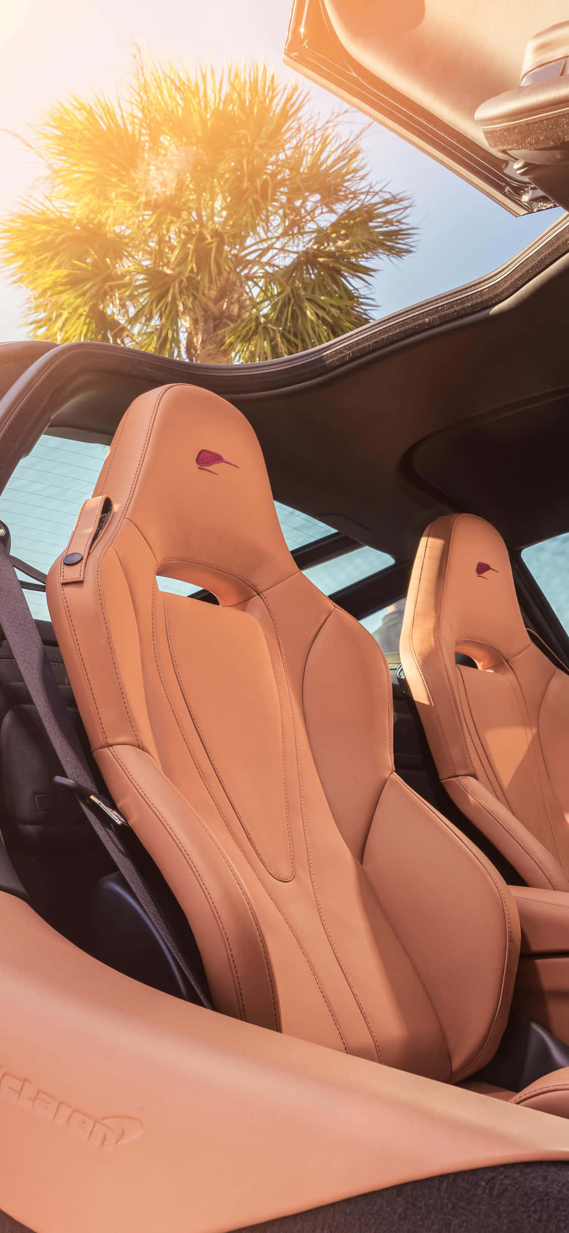 iPhone Xs McLaren 720s ile Stil ve Gücü Keşfedin Duvar Kağıdı